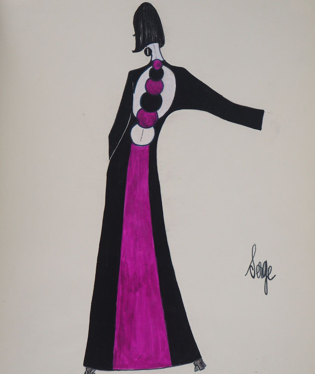 Serge PONS Serge PONS

Evening dress

Original ink and watercolor

Signed by the&hellip;