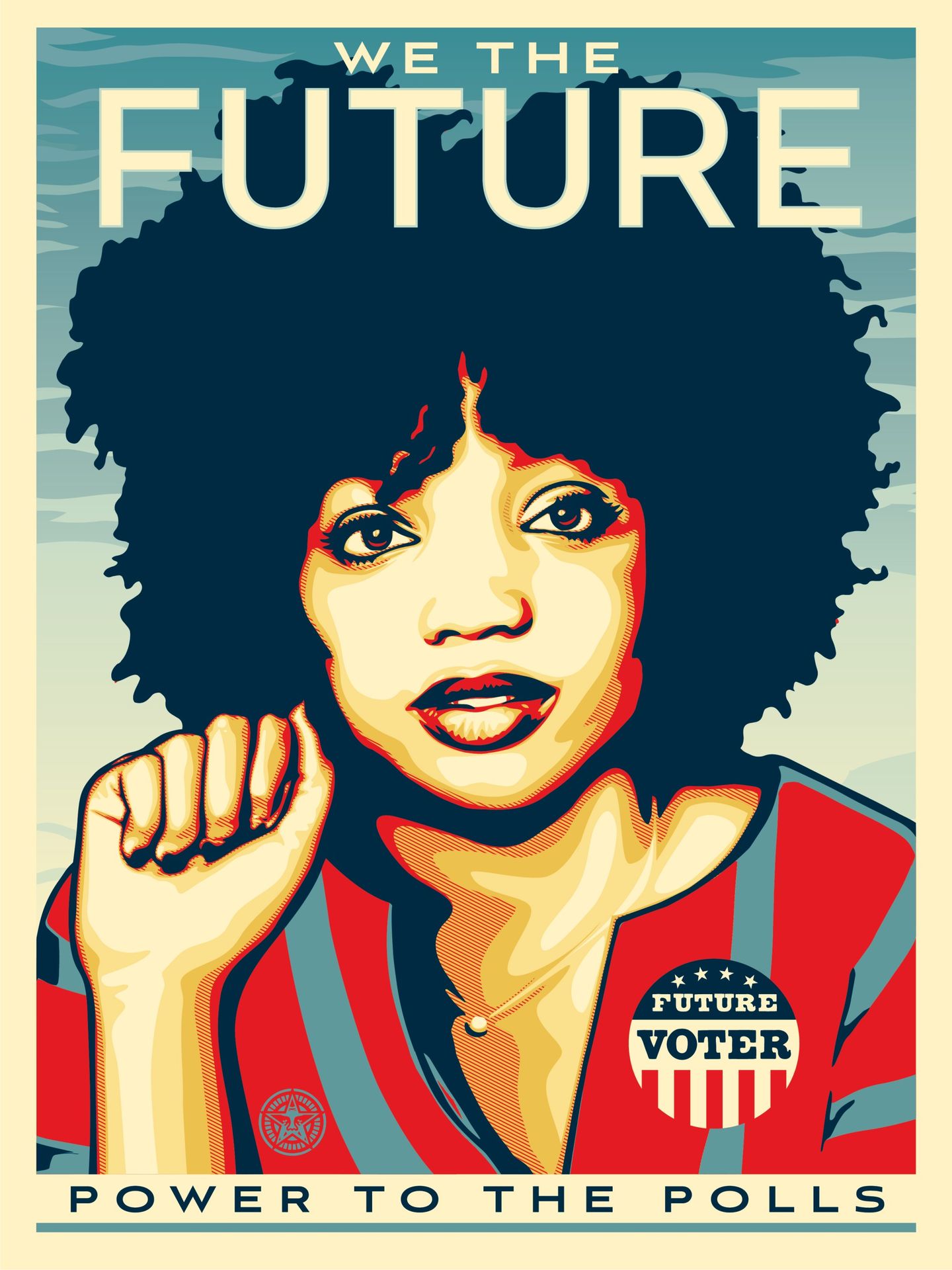 Shepard FAIREY Shepard Fairey says Obey Giant (USA, 1970)

We The Future (power &hellip;