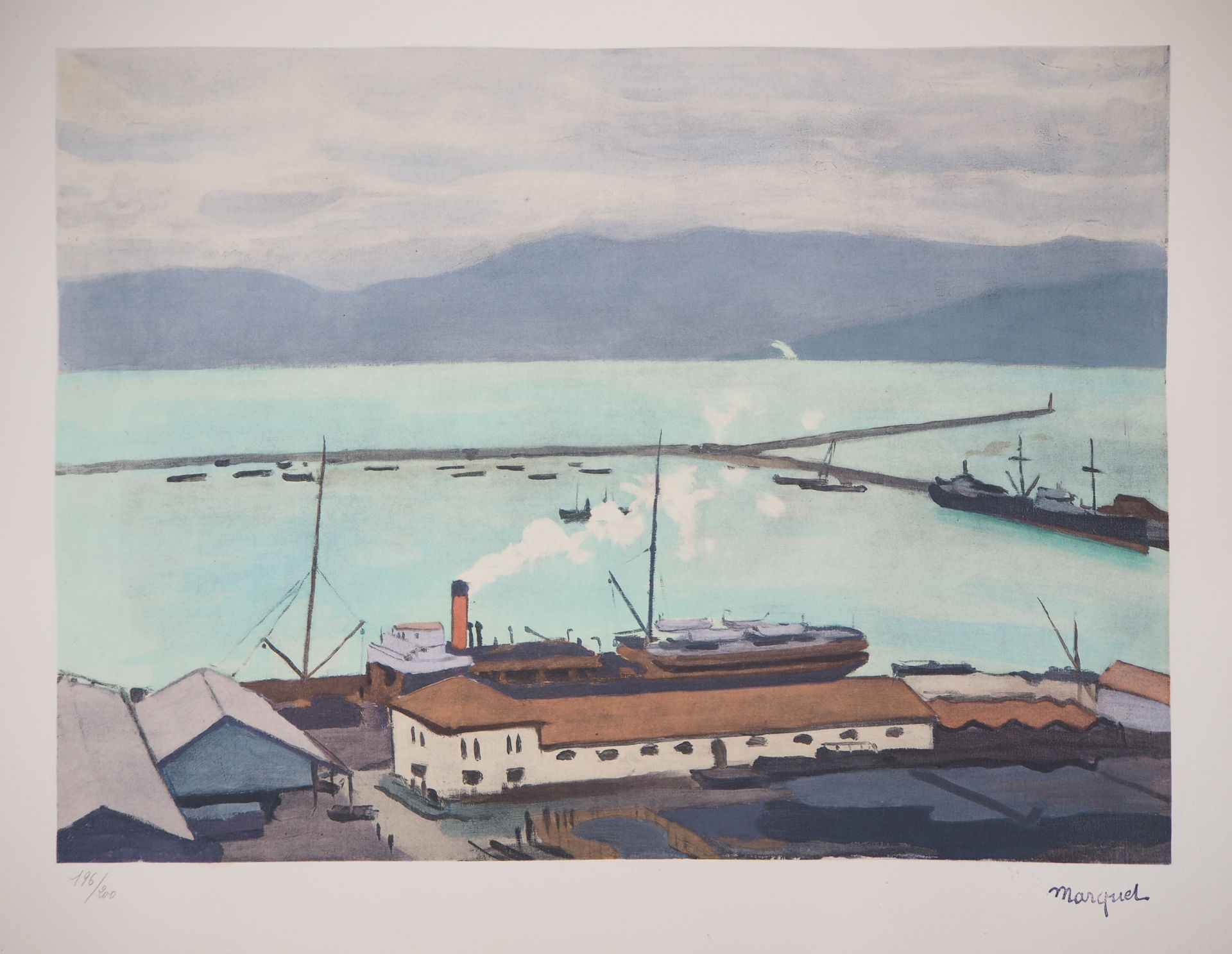 Albert Marquet Albert MARQUET

The port

Original lithograph

Signed with the ar&hellip;