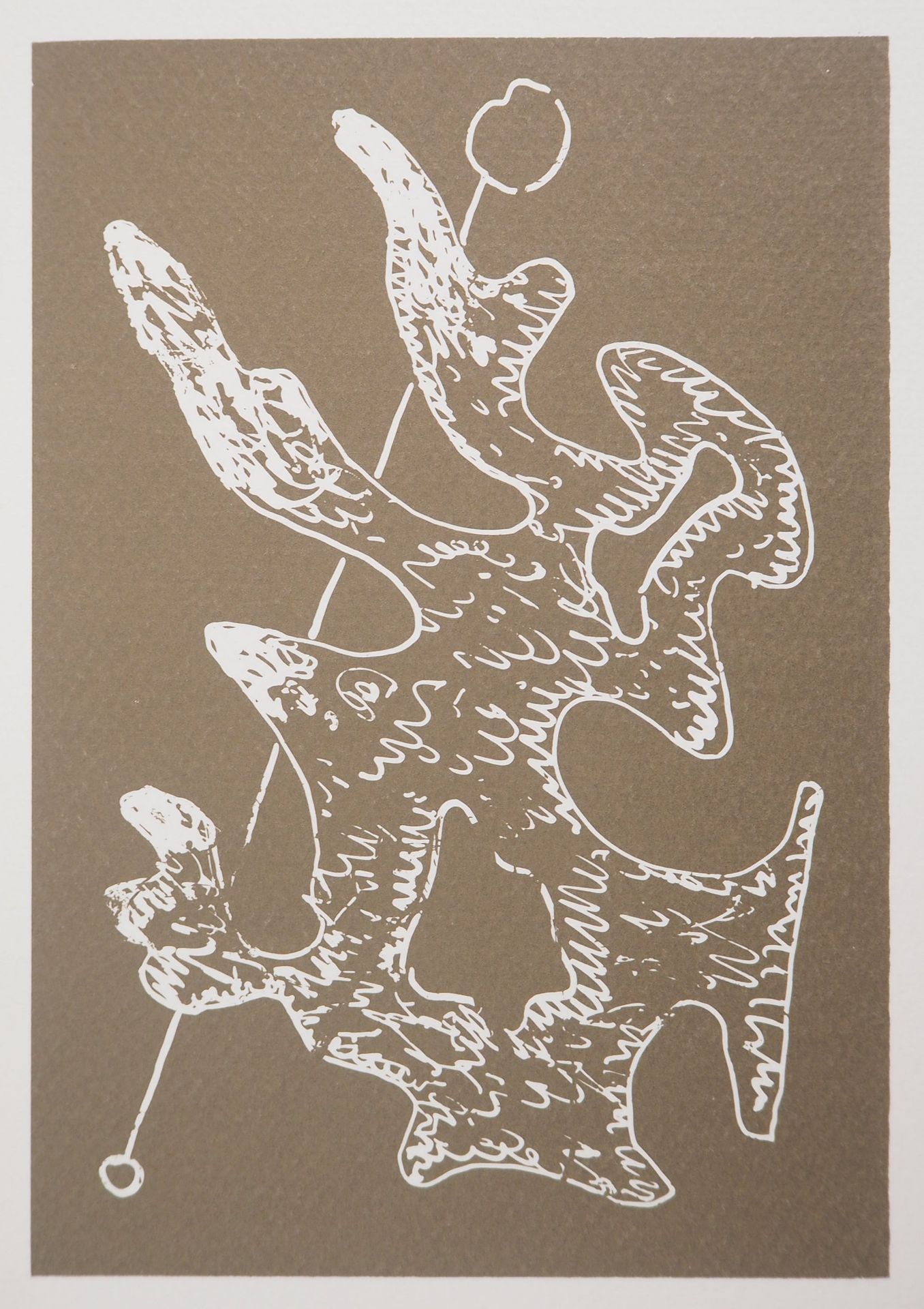 Man Ray 曼-雷(Emmanuel Radnitsky)

绿色的梦幻般的人物，玛丽，1969年

原创影印版画

牛皮纸上，20.5 x 14.5厘米
&hellip;