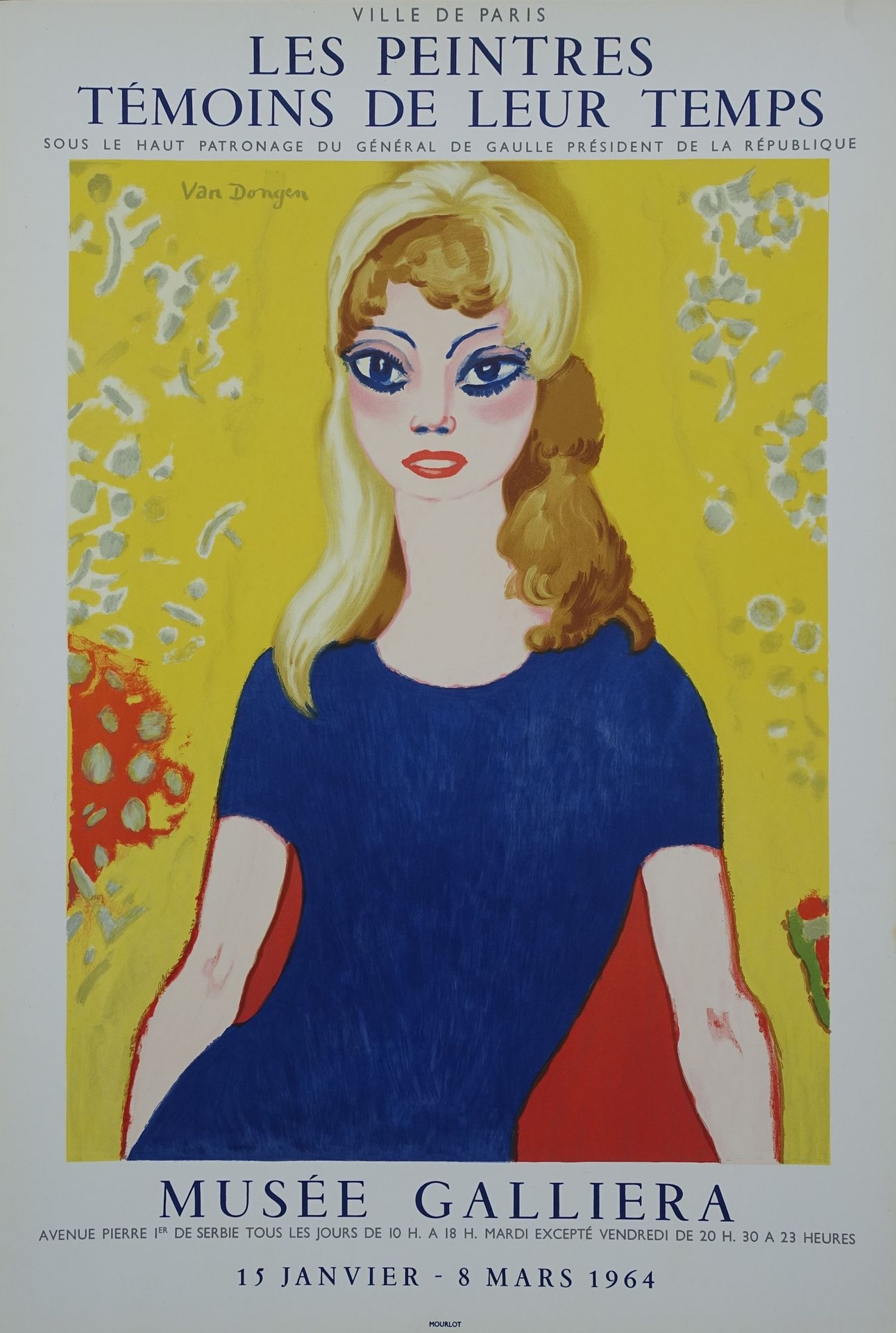 Kees Van Dongen Kees van Dongen (1877-1968)

Brigitte Bardot

Lithographie origi&hellip;