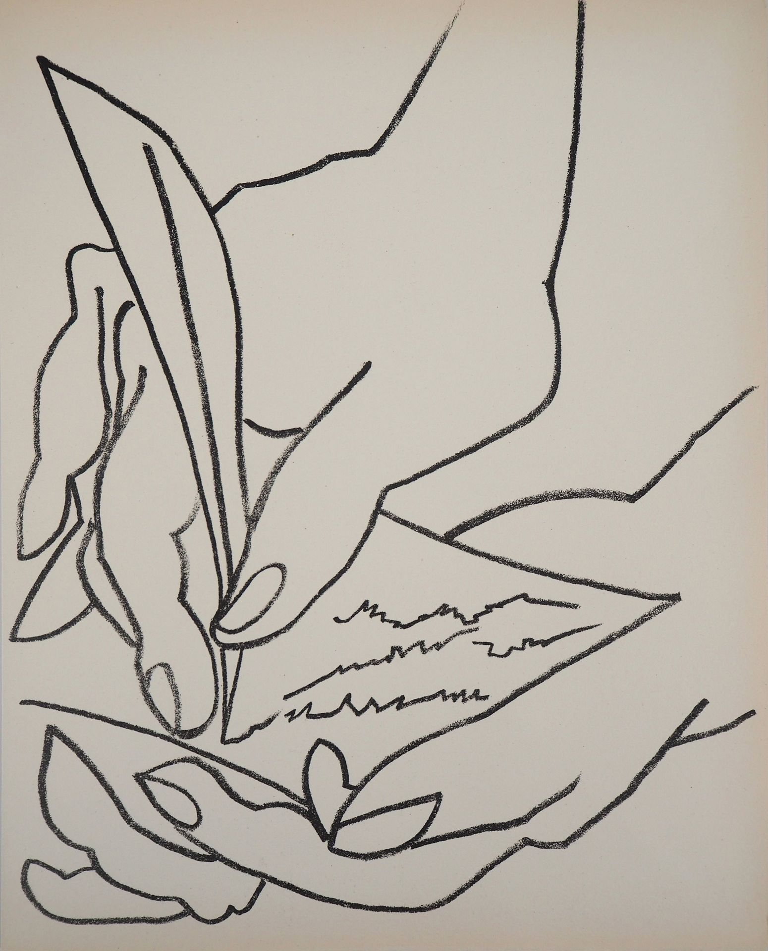 FRANÇOISE GILOT 弗朗索瓦丝-吉洛特 (1921)

Le billet doux, 1951

原始石版画

马莱斯羊皮纸上 28 x 22.5&hellip;