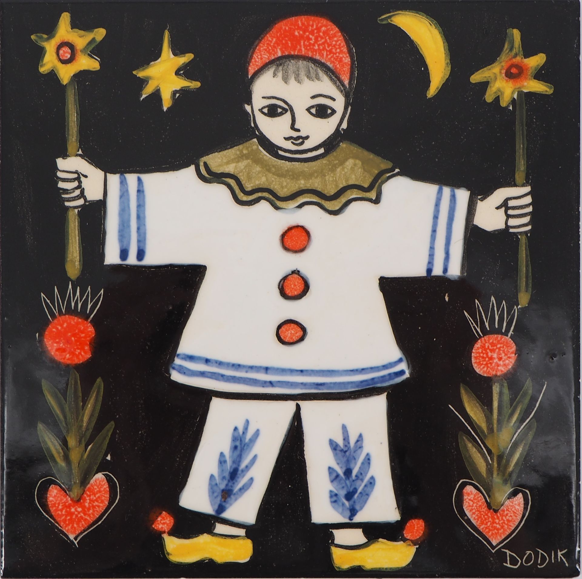 DODIK DODIK (Dodik Jégou dit, 1934-)

Pierrot la Lune

Céramique originale (Sain&hellip;