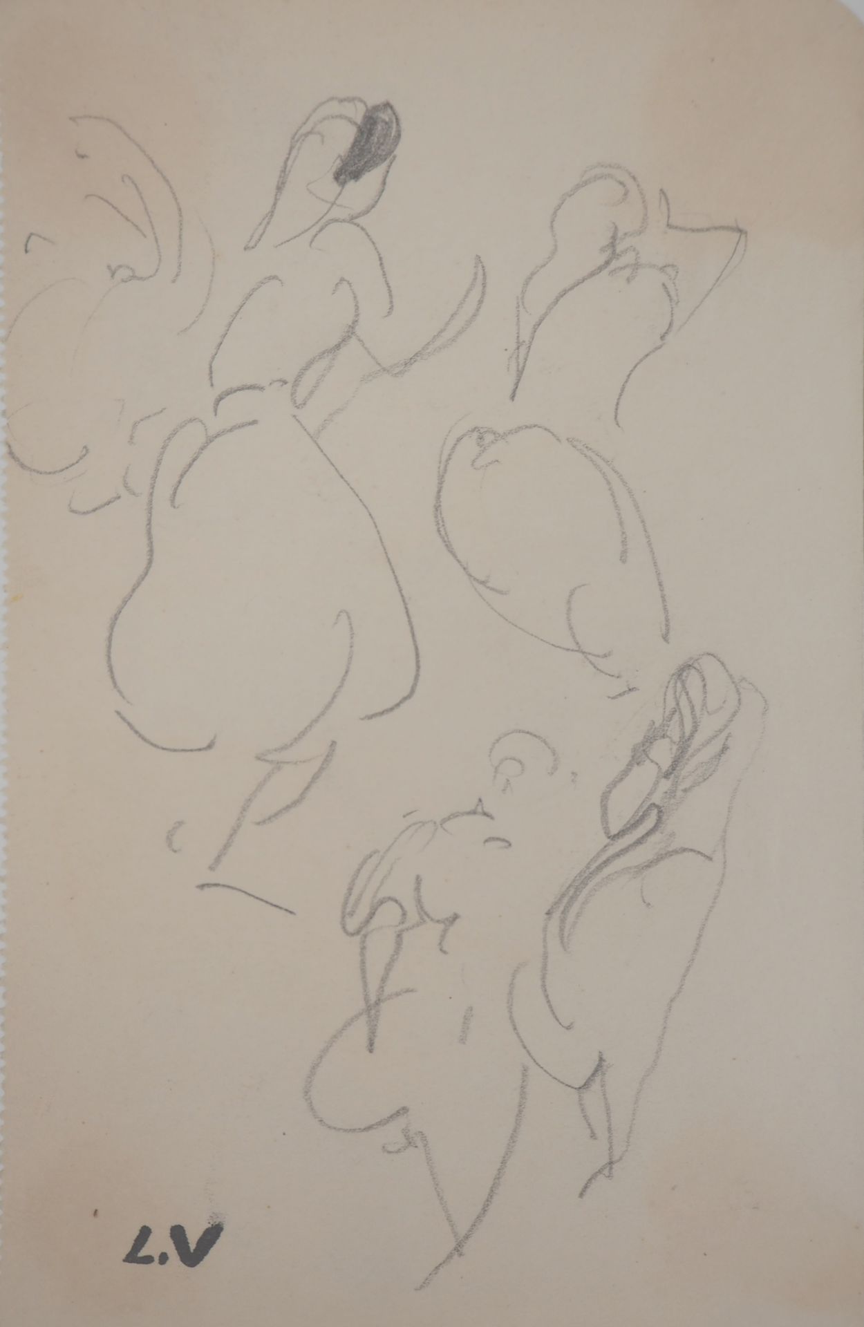 Louis VALTAT 路易斯-瓦尔塔 (1869-1952)

马格里布妇女

原始铅笔画

签名：左下角有L.V的字样

展览图像：17 x 11厘米

&hellip;