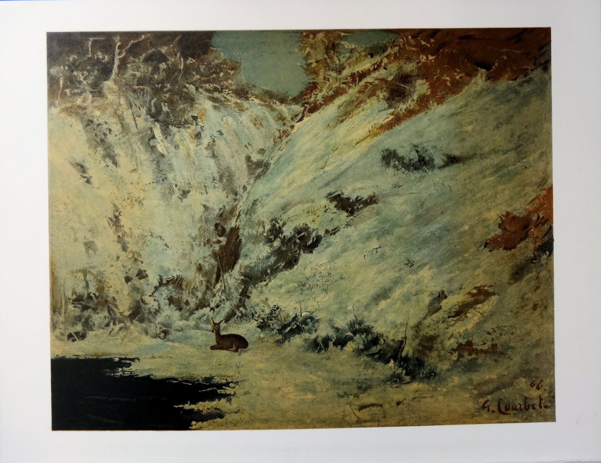 Gustave COURBET Gustave COURBET (after)

Snowy landscape in Jura

Lithograph on &hellip;