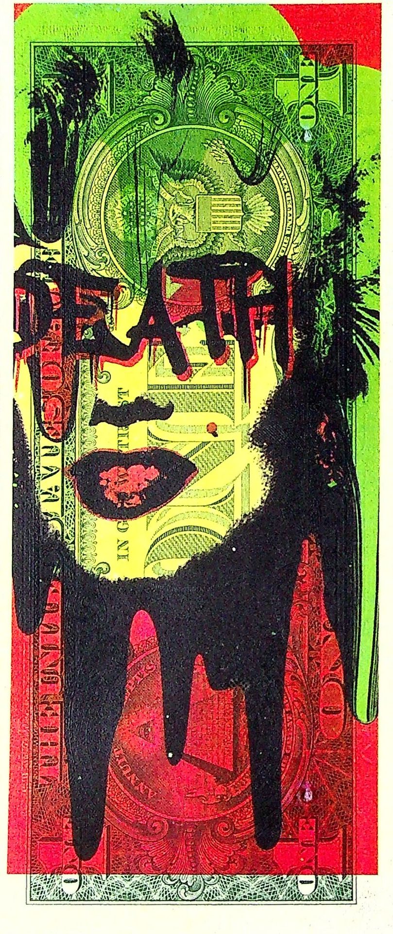 Death NYC Death NYC Marylin Monroe: Yellow and red, 2020 Original screenprint of&hellip;