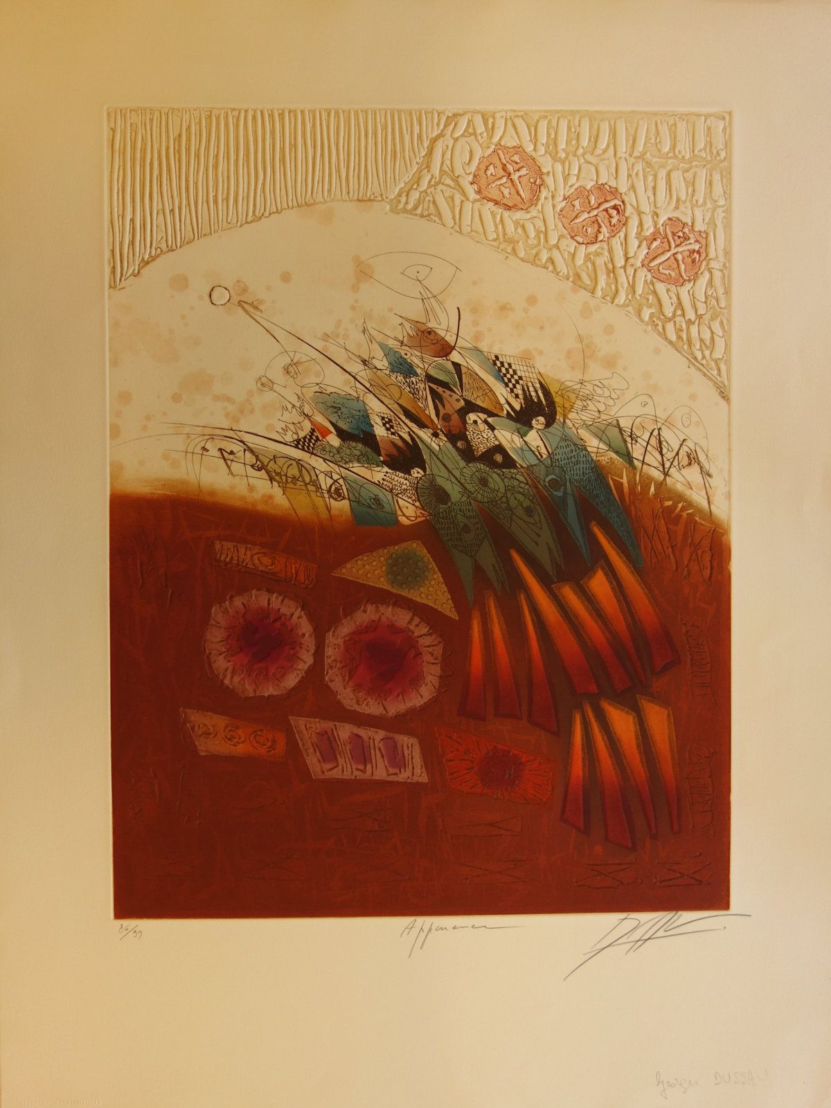 Georges Dussau Georges DUSSAU

Appearances

Original etching

Signed in pencil

&hellip;