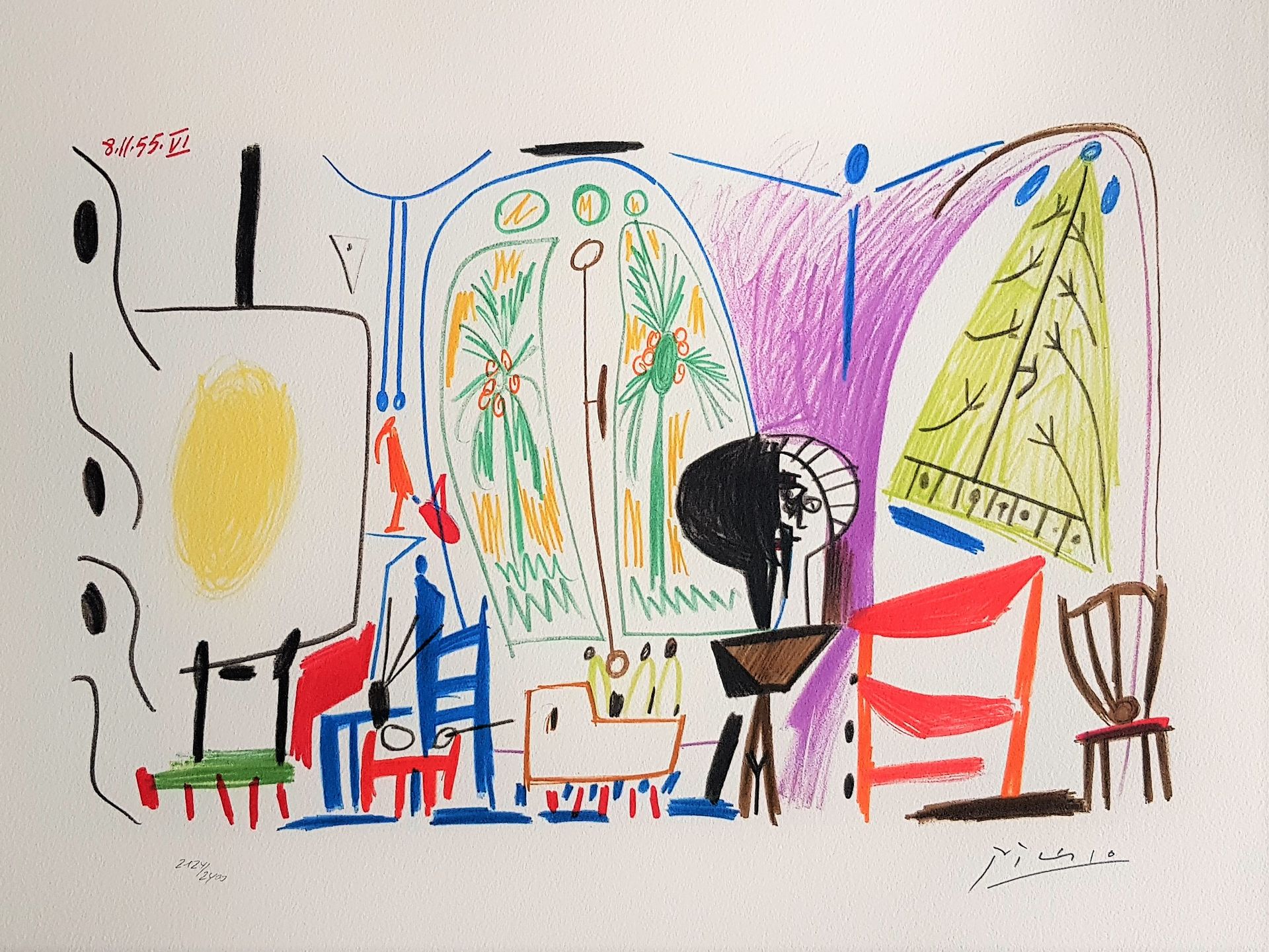 Pablo PICASSO Pablo Picasso (1881-1973) (d'après)

l'Atelier de la Californie

L&hellip;
