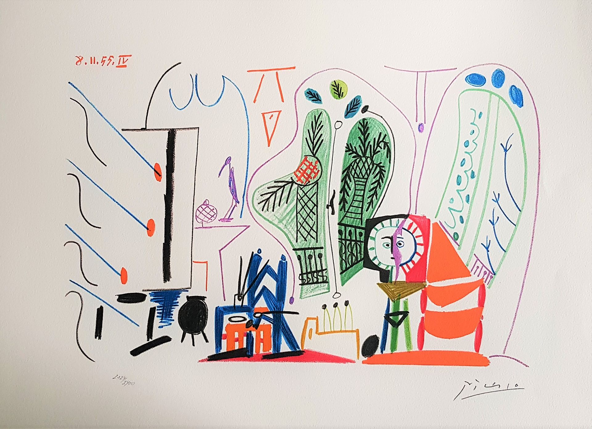 Pablo PICASSO Pablo Picasso (1881-1973) (d'après)

l'Atelier de la Californie

L&hellip;