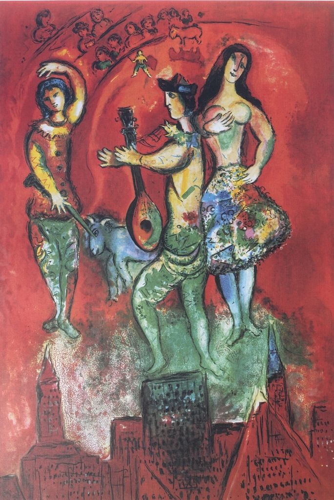 Marc Chagall Marc CHAGALL (nach)

Carmen

Lithographiedruck nach einem Werk von &hellip;