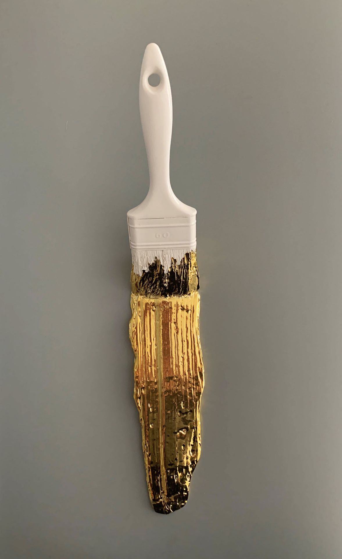 Santicri Santicri Gold Brush, 2021 Resin sculpture Edition of 100 copies 40 x 17&hellip;