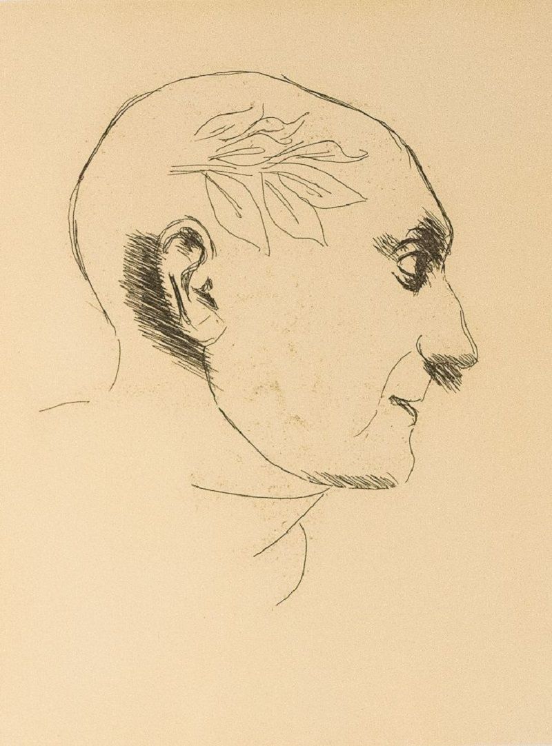 ENNIO MORLOTTI Ennio Morlotti

 Omaggio a Picasso

 Litografia

 Firmato a mano &hellip;