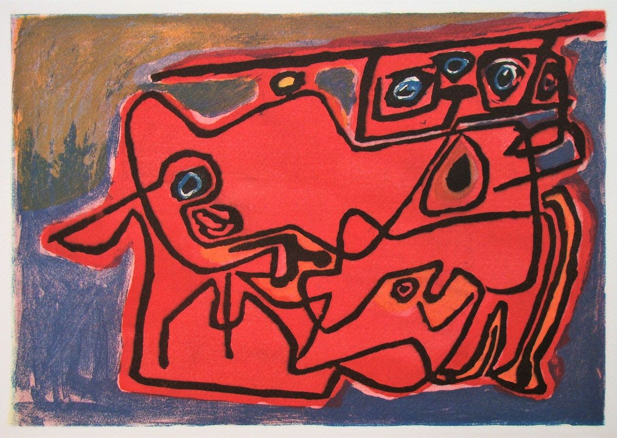 Victor Vasarely CORNEILLE ( 1922 - 2010 )

Composition 1948, 1988

Original etch&hellip;