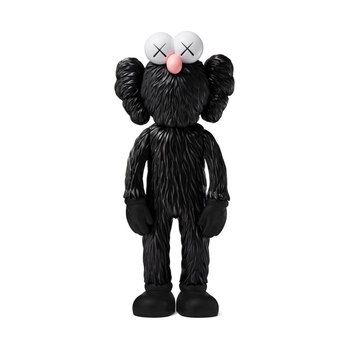 KAWS KAWS BFF Black Companion Painted vinyl, 2017 Signature and date under the f&hellip;