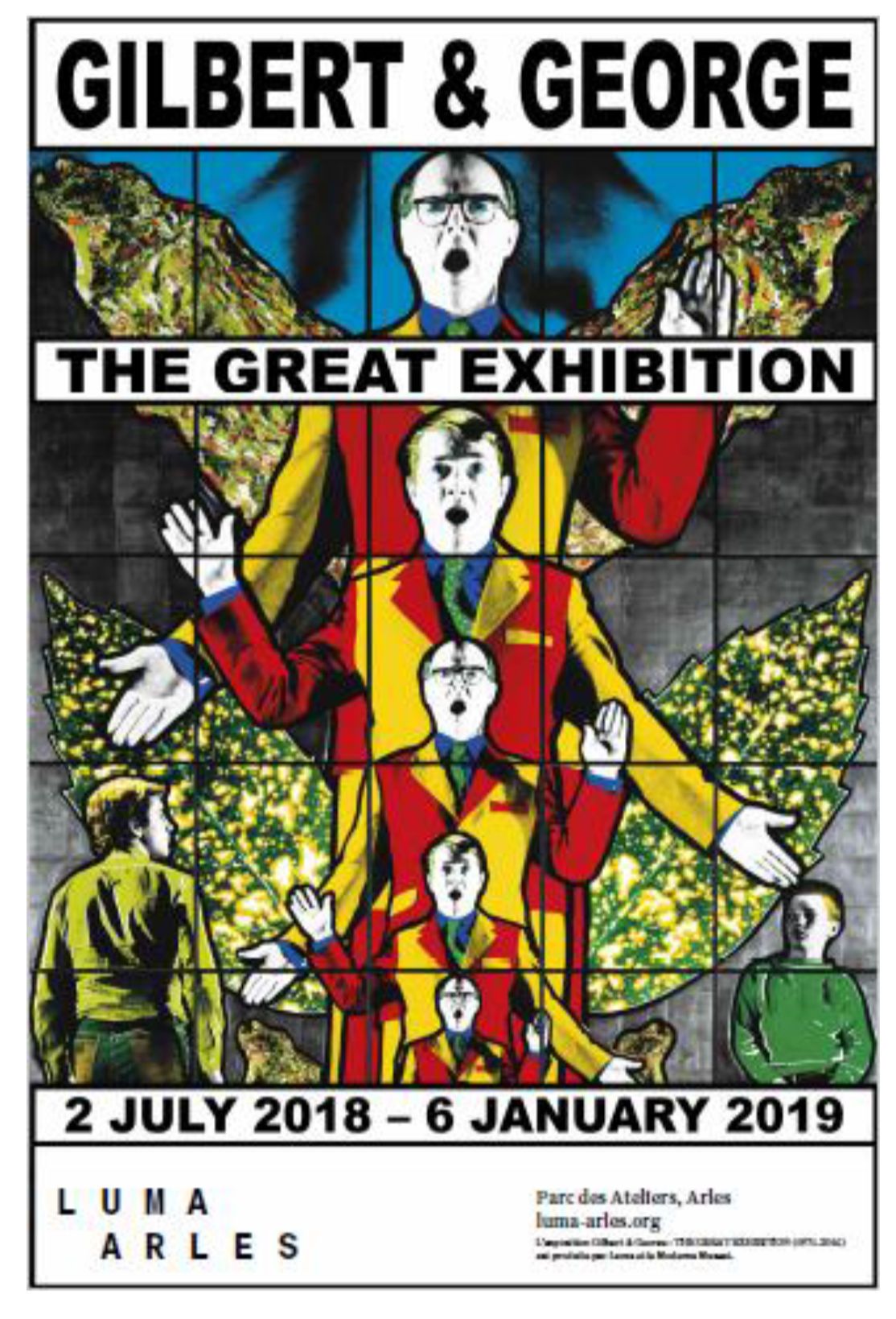 GILBERT & GEORGE Gilbert et George

Luma Arles 2018-2019

At a time of reflectio&hellip;