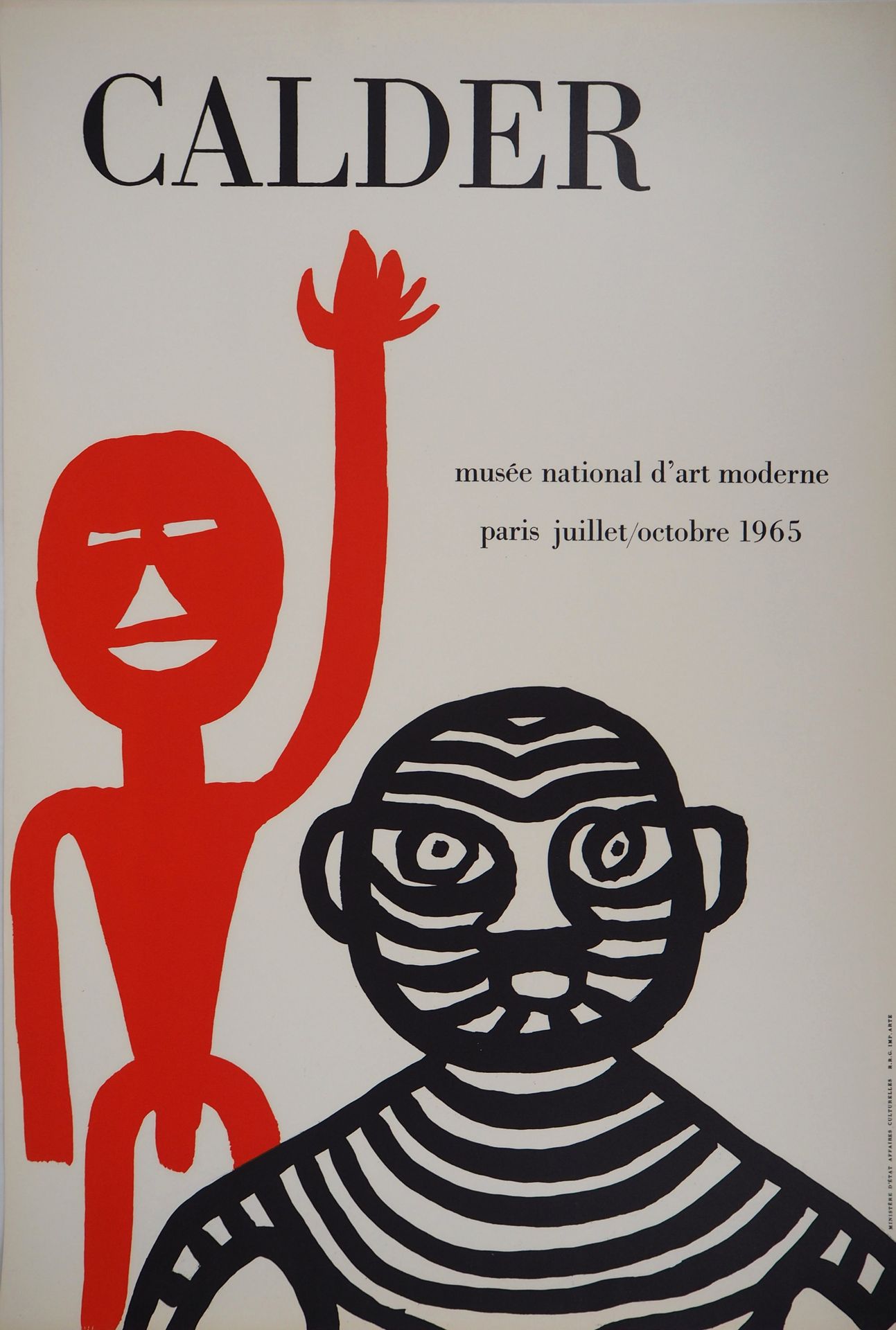 ALEXANDER CALDER Alexandre Calder (1898 - 1976)

Tiger Man and Red Man, 1965

Or&hellip;