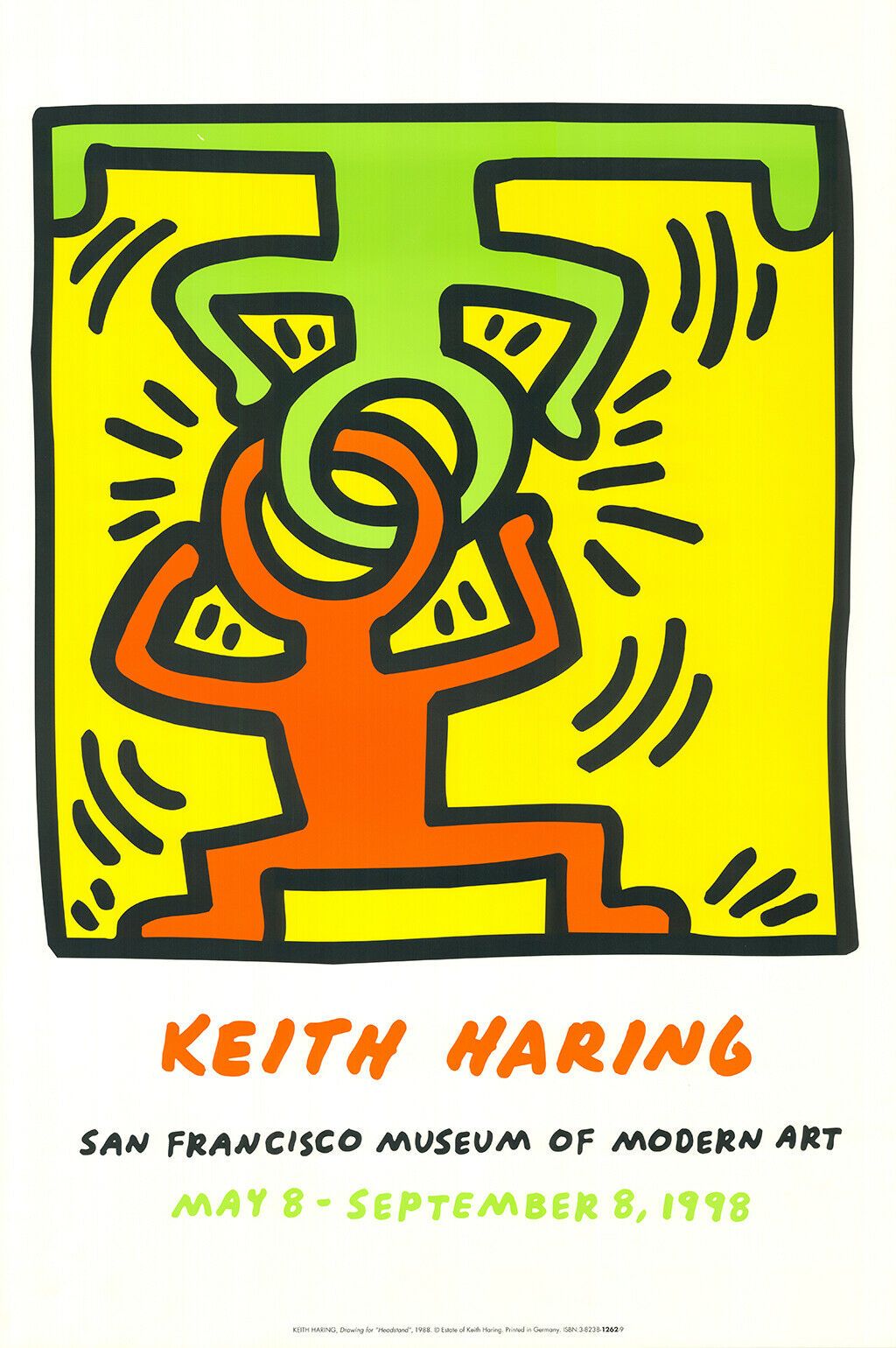KEITH HARING Keith Haring (1958 - 1990) Offset printing on thick paper, after a &hellip;