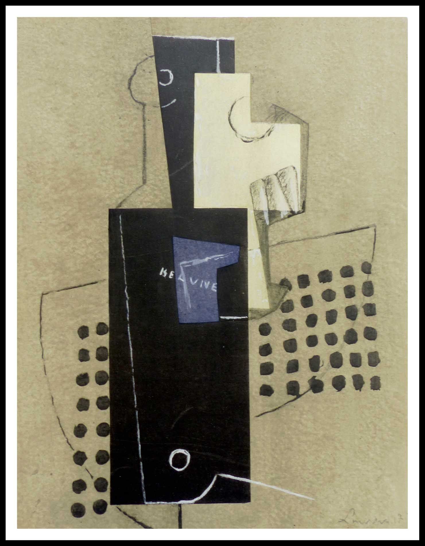 Henri LAURENS Henri LAURENS (after) Still life paper glued, 1956 Stencil Unnumbe&hellip;
