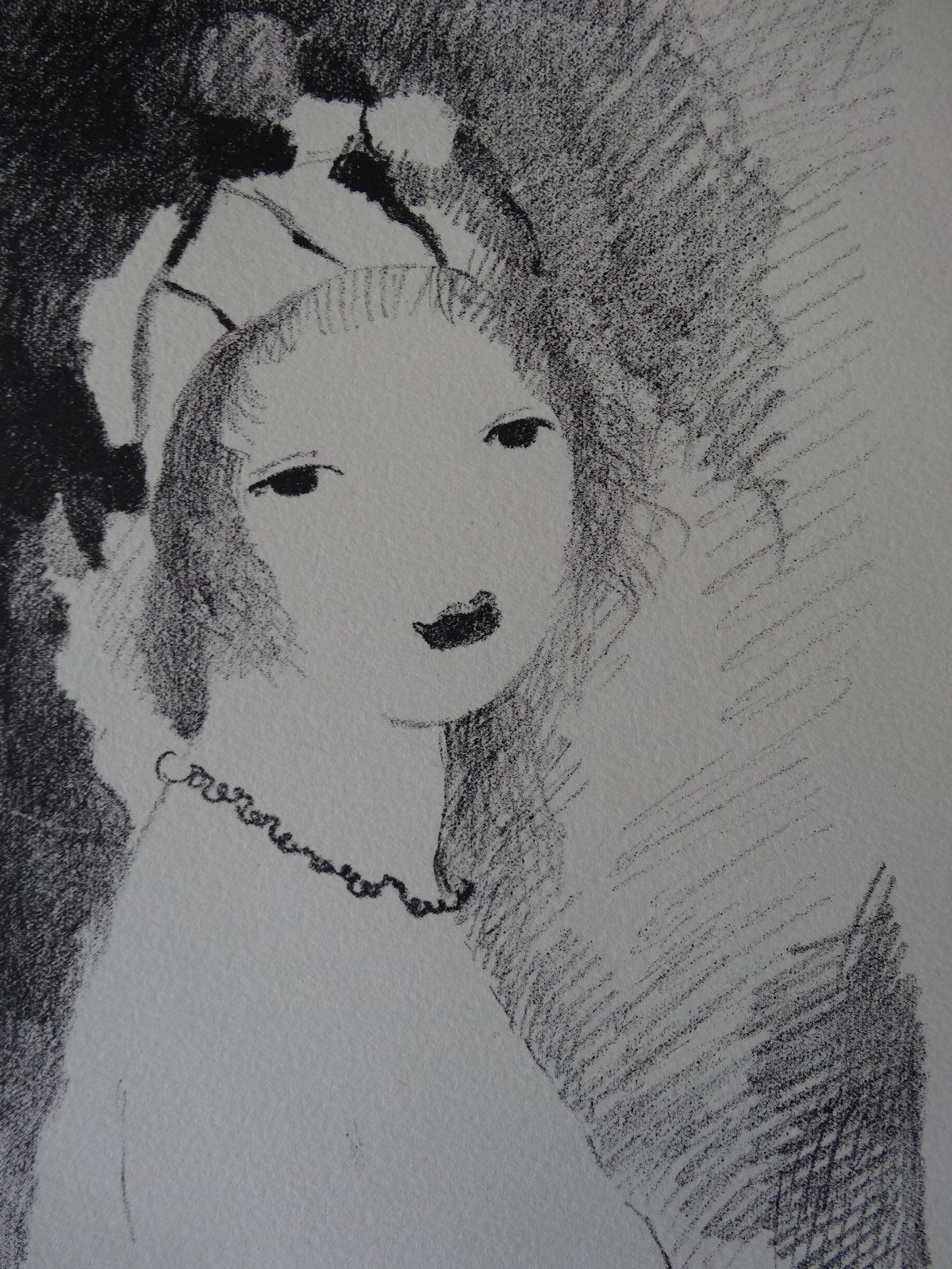 MARIE LAURENCIN Marie LAURENCIN

Jeune fille au collier, 1930

Lithographie orig&hellip;