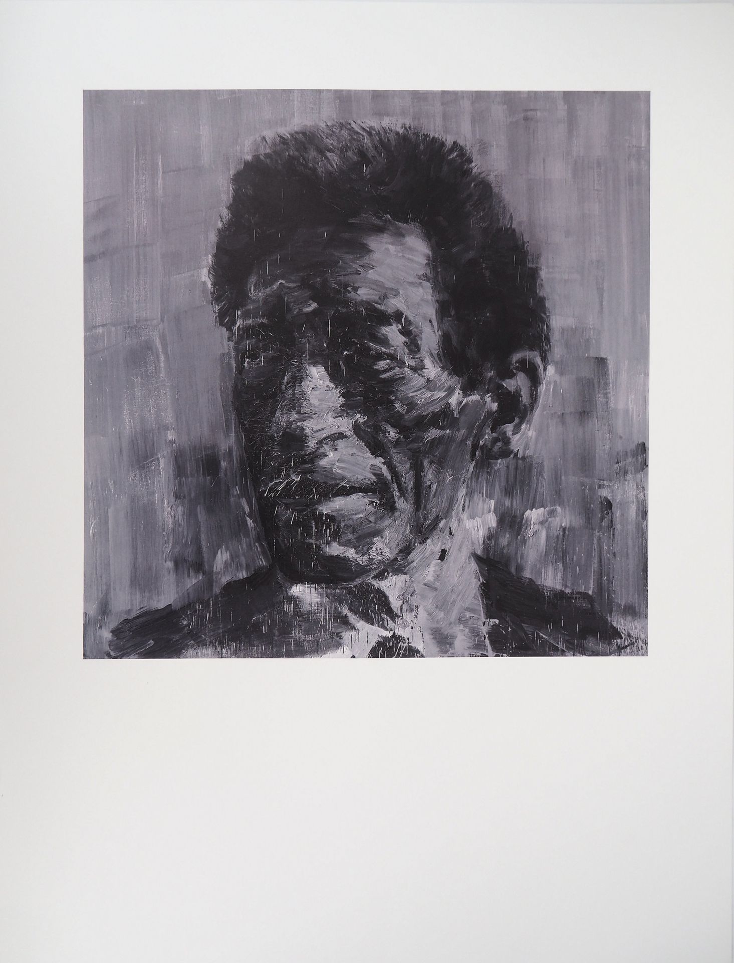 YAN PEI-MING Yan PEI-MING (1960) Portrait of Giacometti Quadrichromy on vellum 8&hellip;