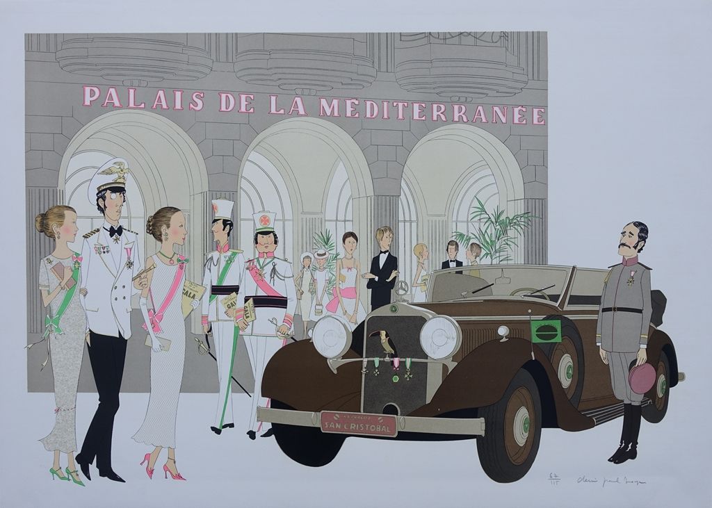 Denis-Paul Noyer Denis-Paul NOYER (1940-)

Mediterranean palace : Mercedes cabri&hellip;