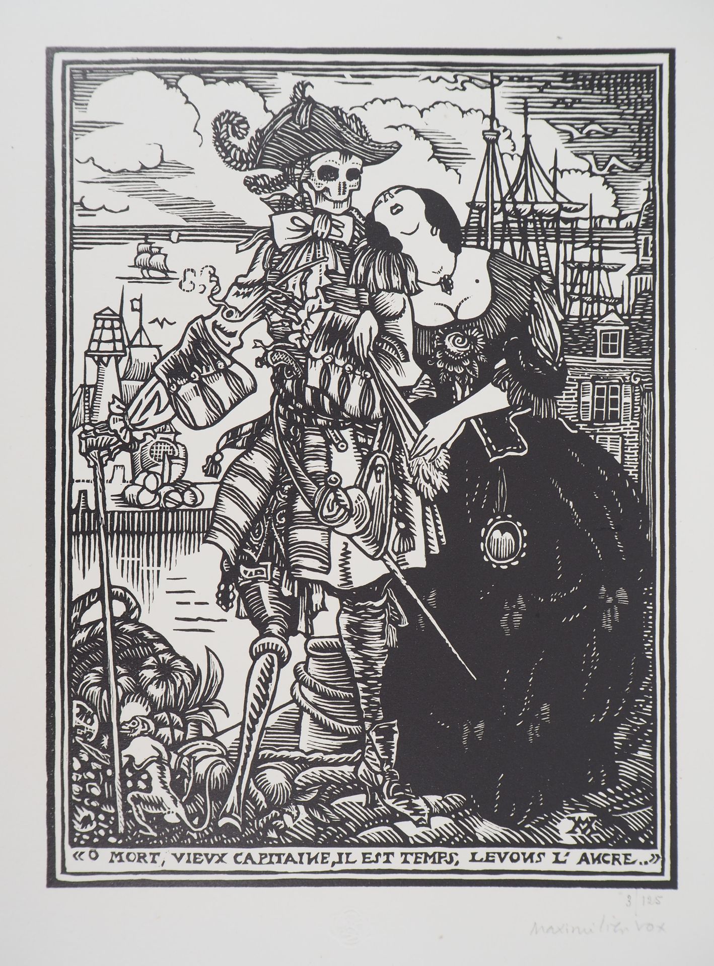 Maximilien VOX Maximilien Vox

The Captain of Death, 1921

Original woodcut

Han&hellip;