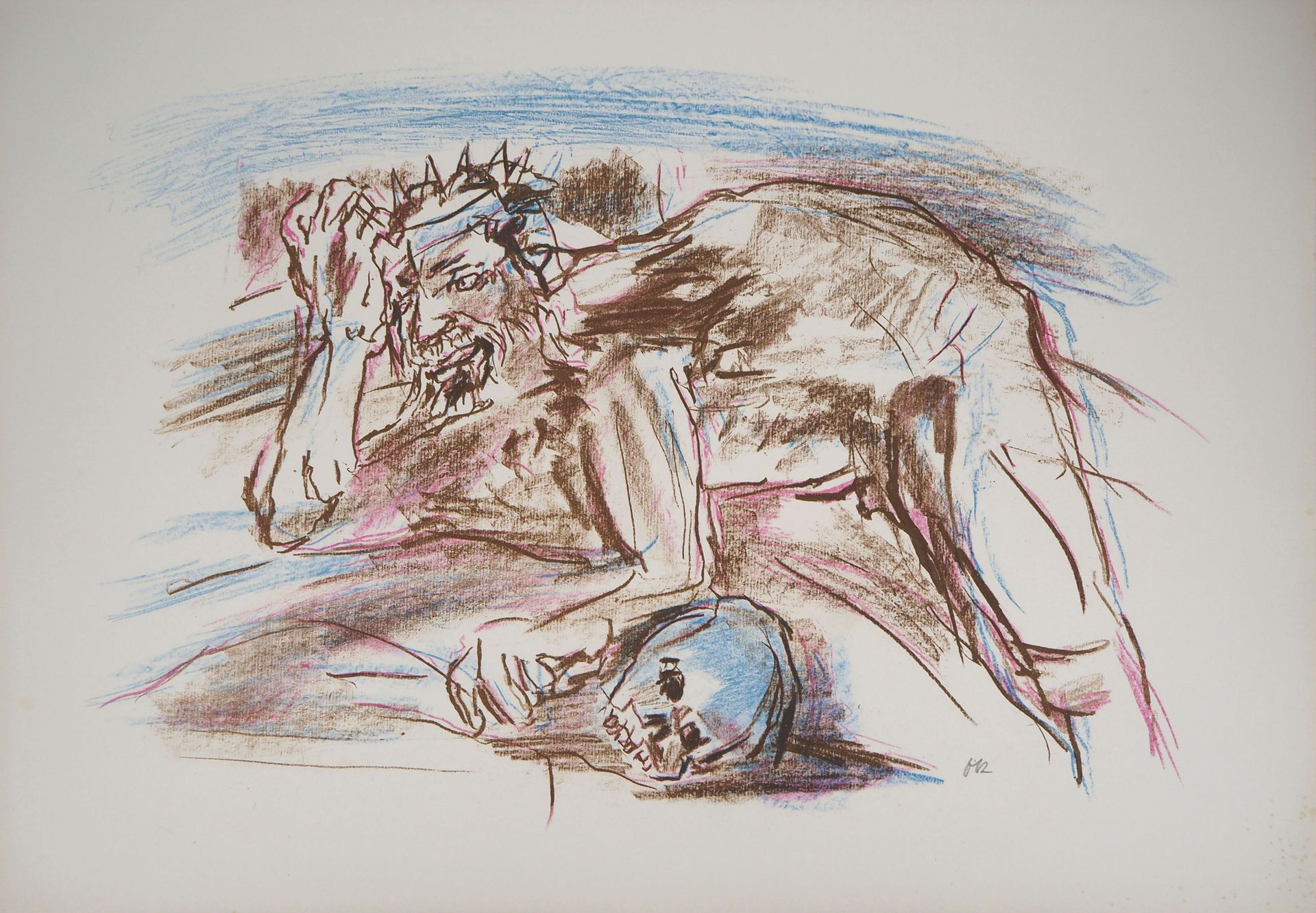 Oskar KOKOSCHKA Oskar KOKOSCHKA

哈姆雷特, 1962

原始石版画（沃尔芬斯贝格工作室

用铅笔签名

在BFK Rives牛&hellip;