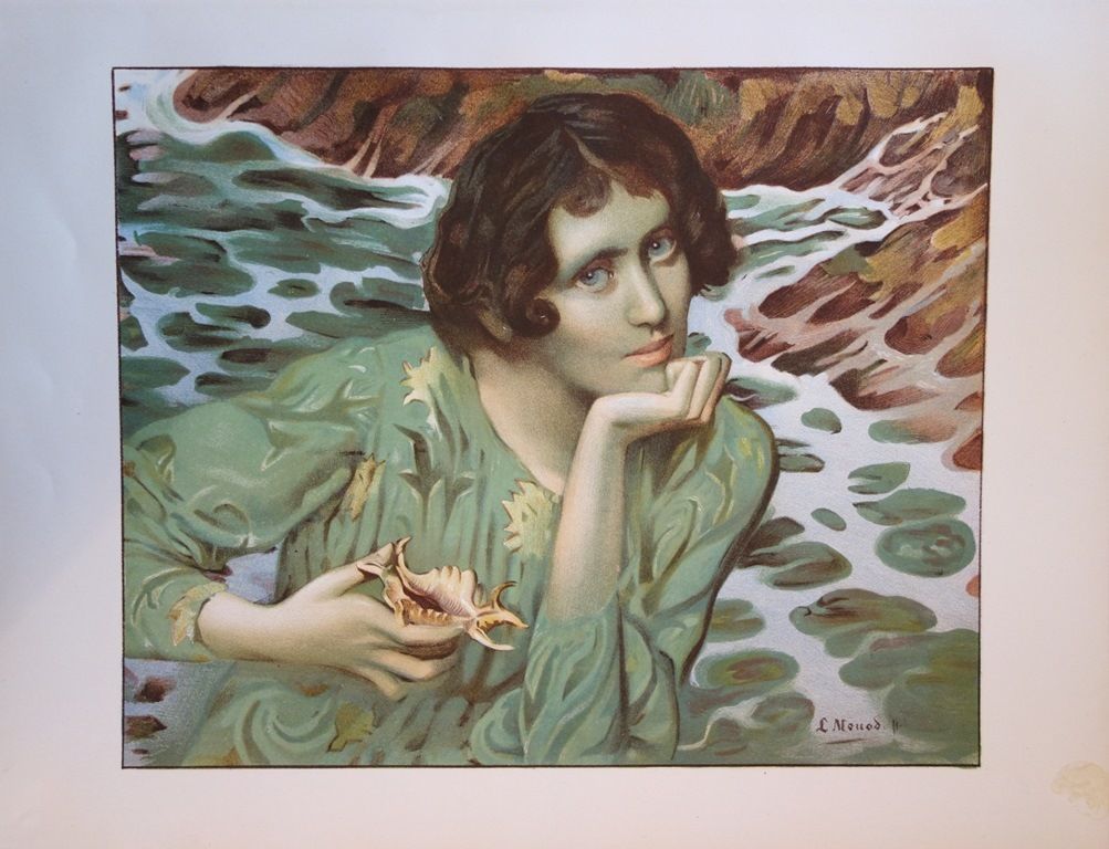 L. H. Monod L. H. Monod

泉水的声音

彩色平版印刷品原件，细纹纸上。

板块中的签名

 尺寸31 x 40厘米

 

石版画由L'&hellip;