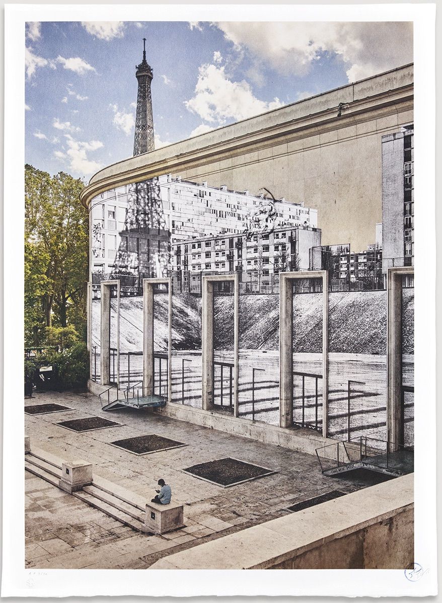 JR ǞǞǞ

2020年8月28日，巴黎，16H12，JR在东京宫，2020年

在马里诺尼平板机上进行20色平版印刷

白色BFK Rives纸270克

&hellip;