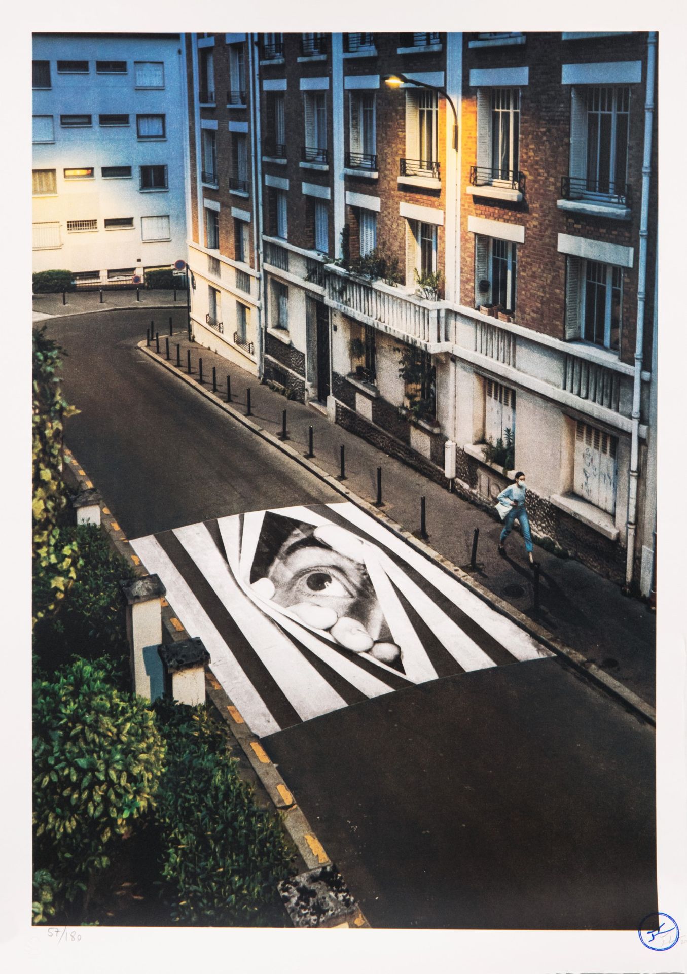 JR JR

Finding Hope, Night View, Paris, France, 2020

15 colour lithograph print&hellip;