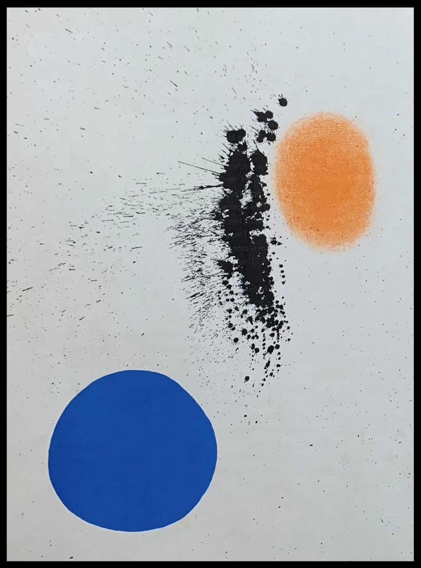 Joan Miro 琼-米罗 (1893 - 1983)

创作I, 1961

石版画

打印：未知

无符号工作

背面的文字是经过编辑的

由巴黎穆尔洛工&hellip;