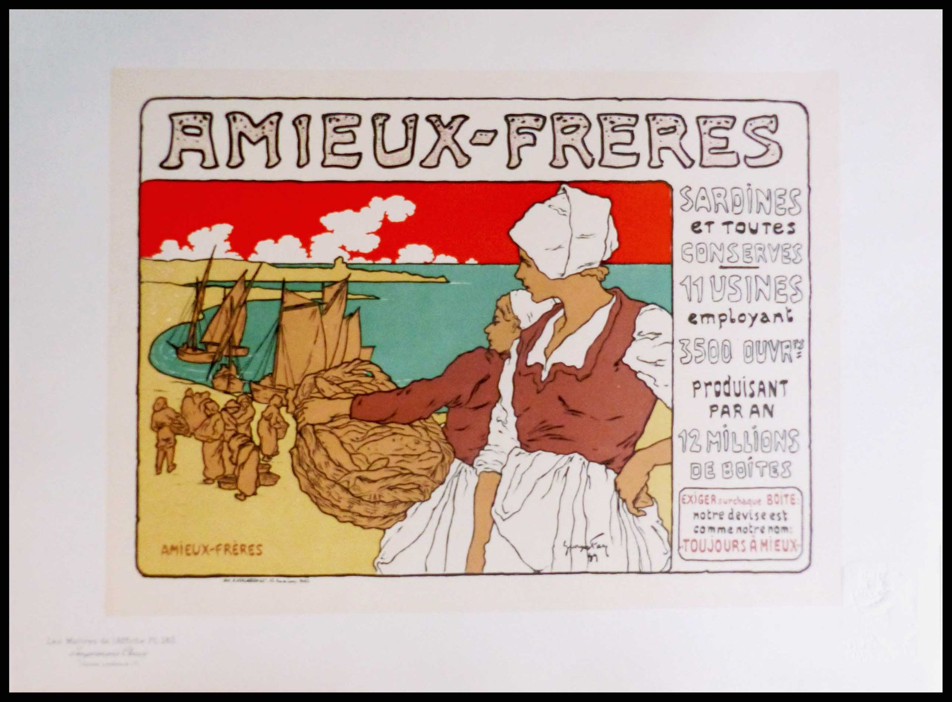Georges FAY Georges FAY : (1871 - 1916)

Amieux Frères

1899

Lithographie origi&hellip;
