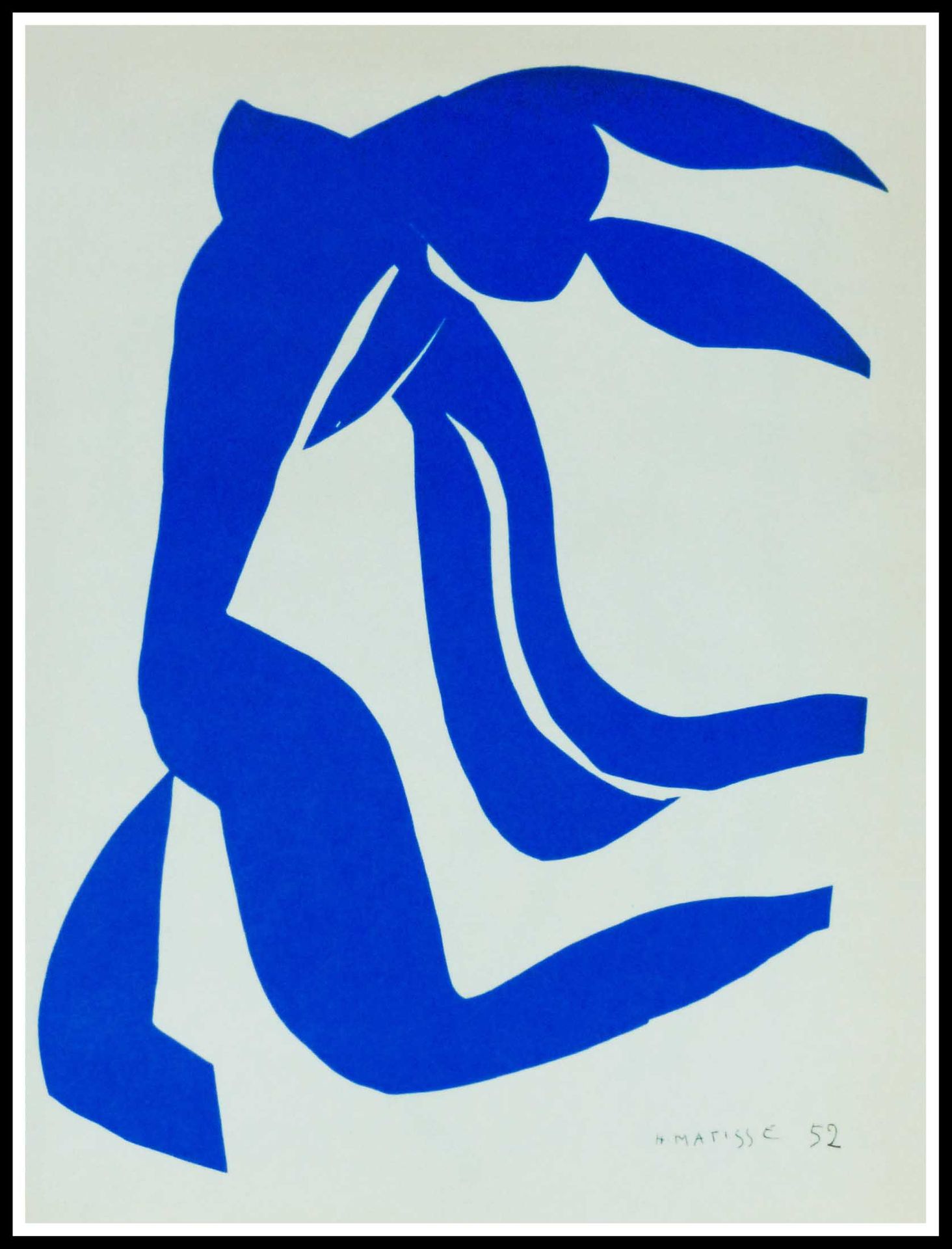 Henri MATISSE Henri Matisse (d'après)

Blue Nude III, 1958

Lithograph executed &hellip;