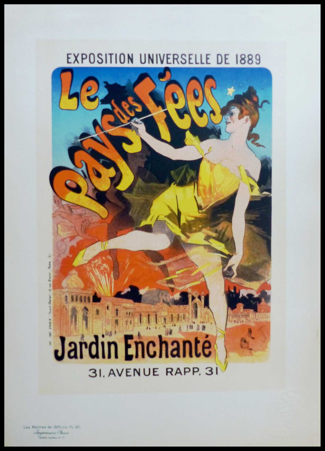 Jules Chéret Jules CHERET: (1863 - 1932) SAXOLEINE 1896 Original lithograph Plat&hellip;