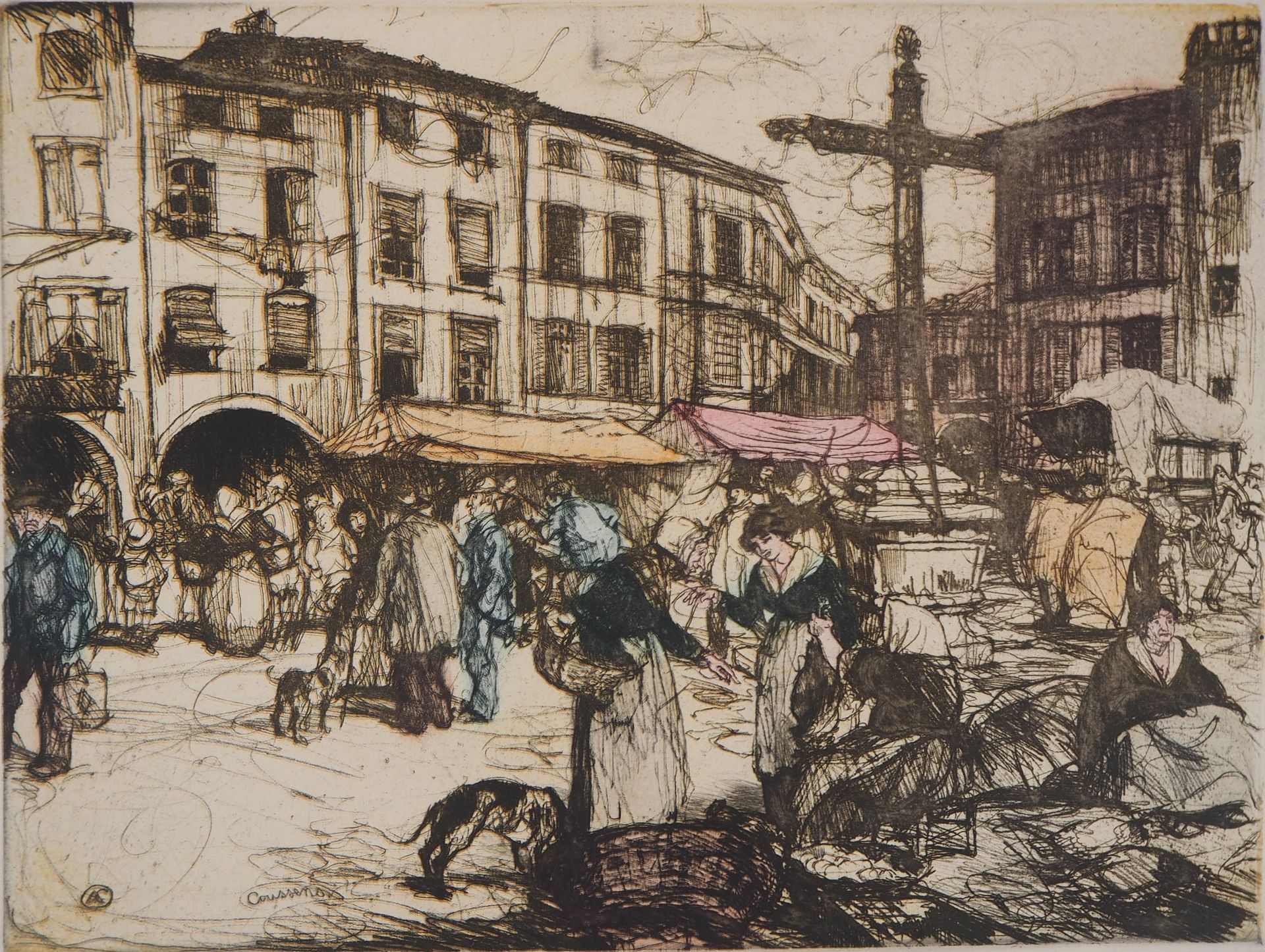 Armand COUSSENS 阿尔芒-库森斯 (1881-1935)

市场

原有的蚀刻版画用钢网加高

板块中的签名

梭织纸上 45 x 64

信息 &hellip;