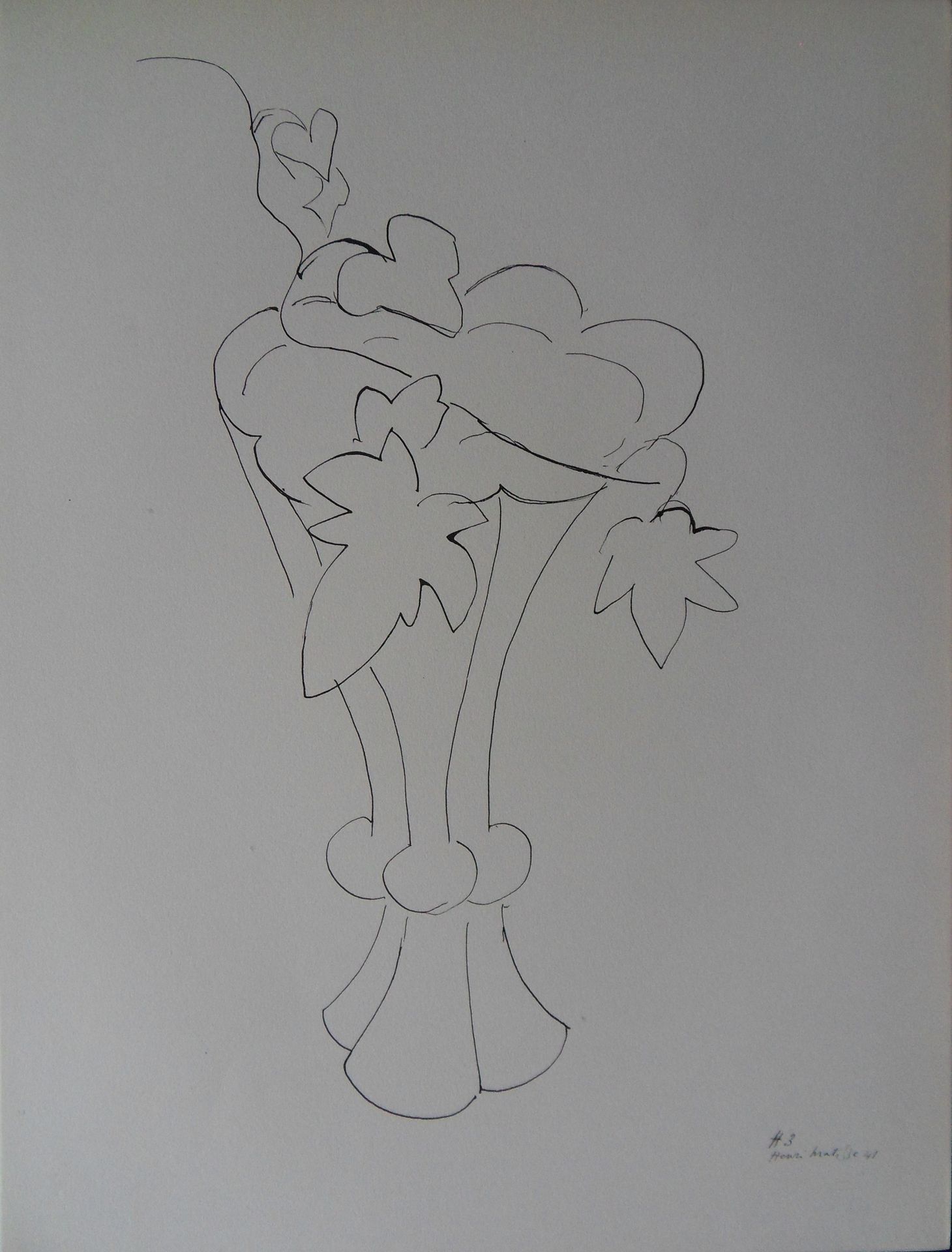 Henri MATISSE Henri Matisse (1869-1954) (nach)

Dekorative Vase, 1943

Lithograp&hellip;