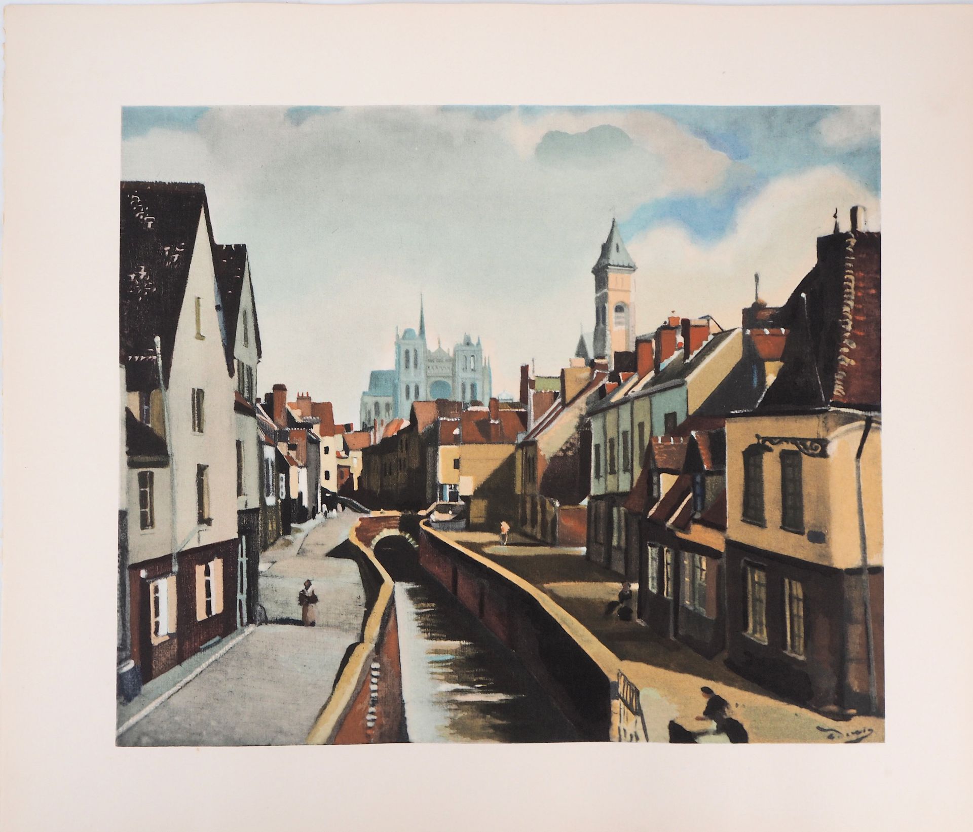 ANDRÉ DERAIN André DERAIN (1880-1954)

Amiens

Lithografie mit Schablonenveredel&hellip;