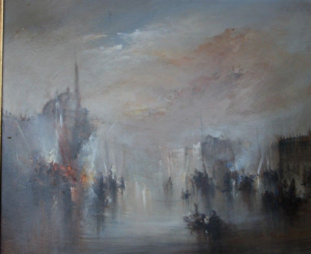 Jean-Michel NOQUET Jean-Michel NOQUET (1950-2014)

Twilight in Venice

Oil on pa&hellip;