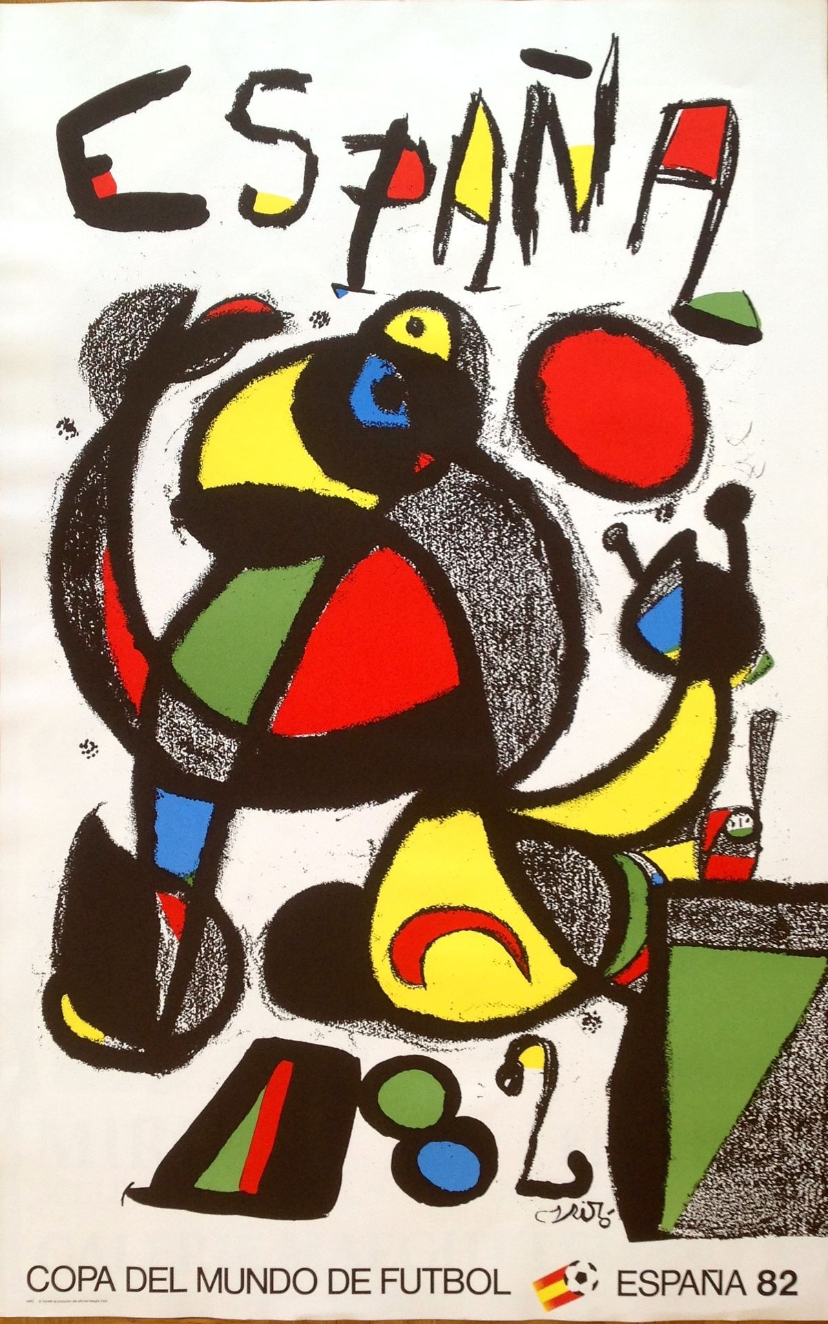 Joan Miro Joan MIRÓ (After)

Poster for the World Cup in Spain, 1982

Dimensions&hellip;