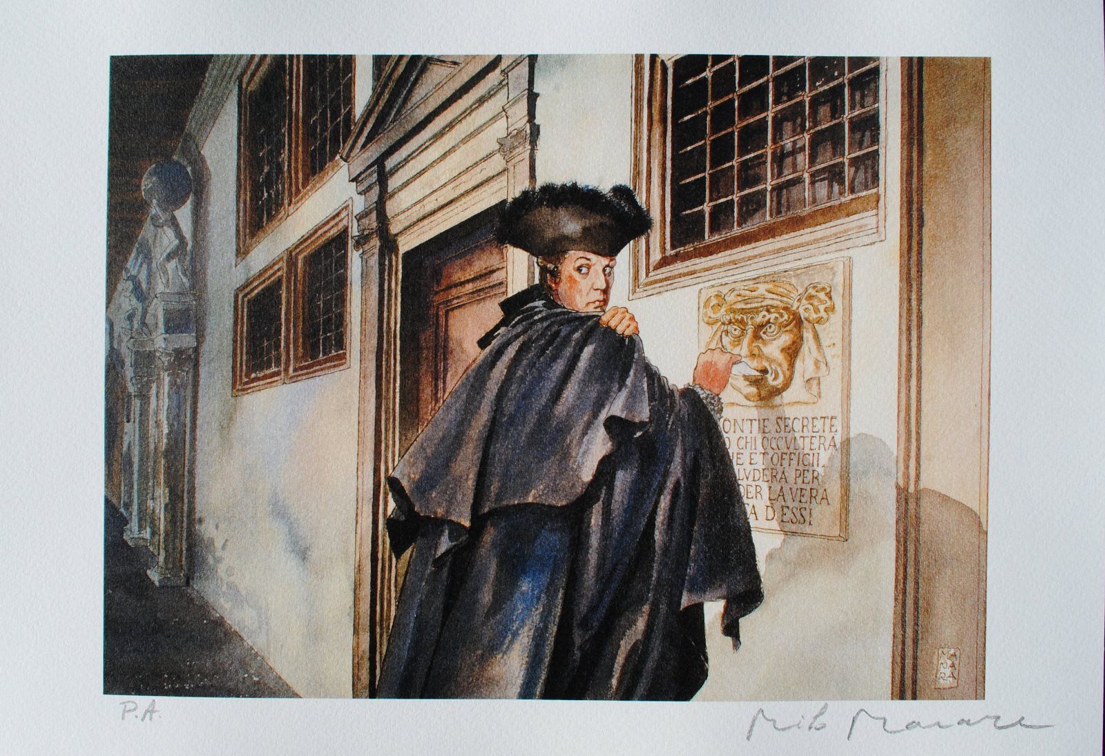 Milo Manara 米洛-马纳拉(1945-)

在威尼斯的告发

 

 数字印刷

 用铅笔签名

 作为艺术家的证明 "P.A."（Prova d'A&hellip;