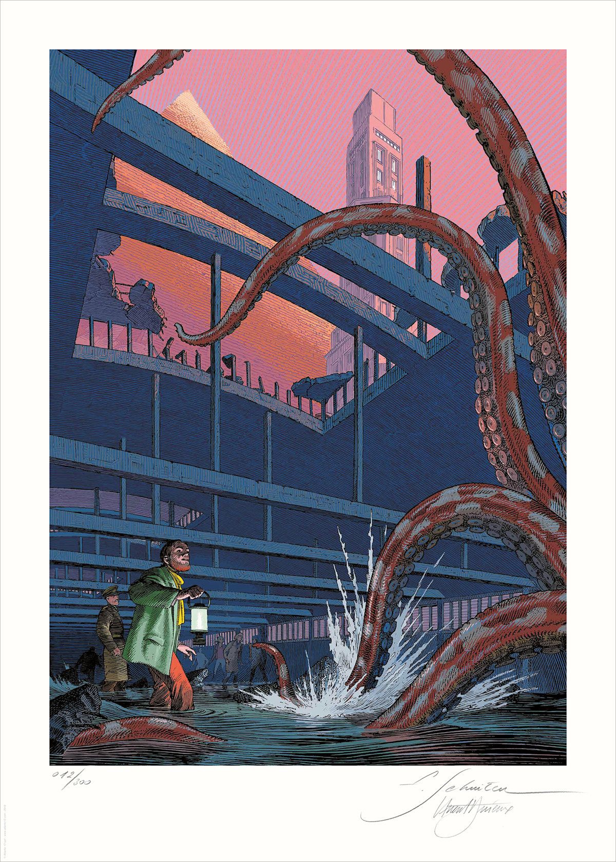 François SCHUITEN François Schuiten

 El último faraón, 201

 

 Impresión en of&hellip;