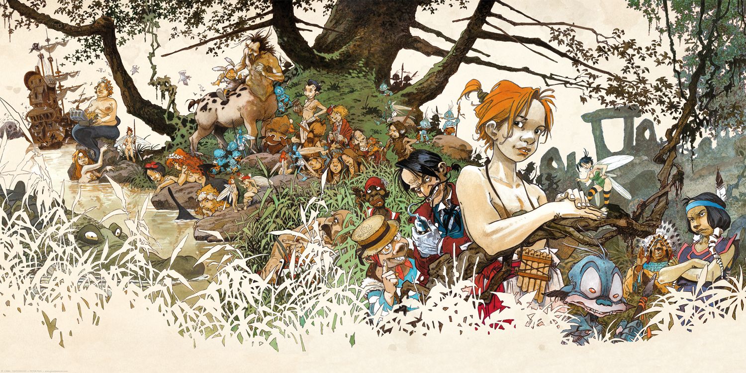 Régis LOISEL Loisel

Peter Pan Farbe

Poster gedruckt auf 250g Condat Matt gestr&hellip;