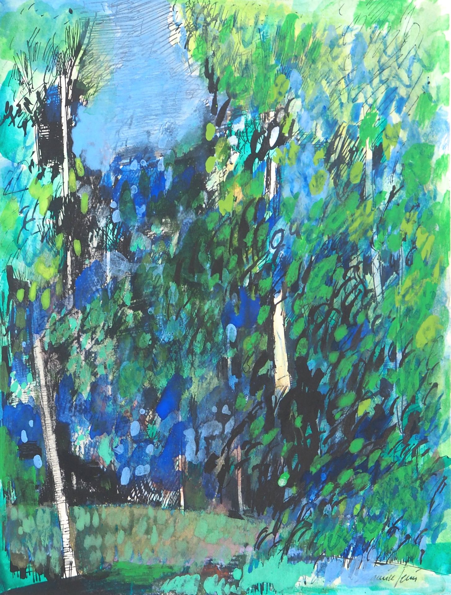Maurice GENIS Maurice GENIS

Foresta pluviale impressionista

Acquerello, gouach&hellip;