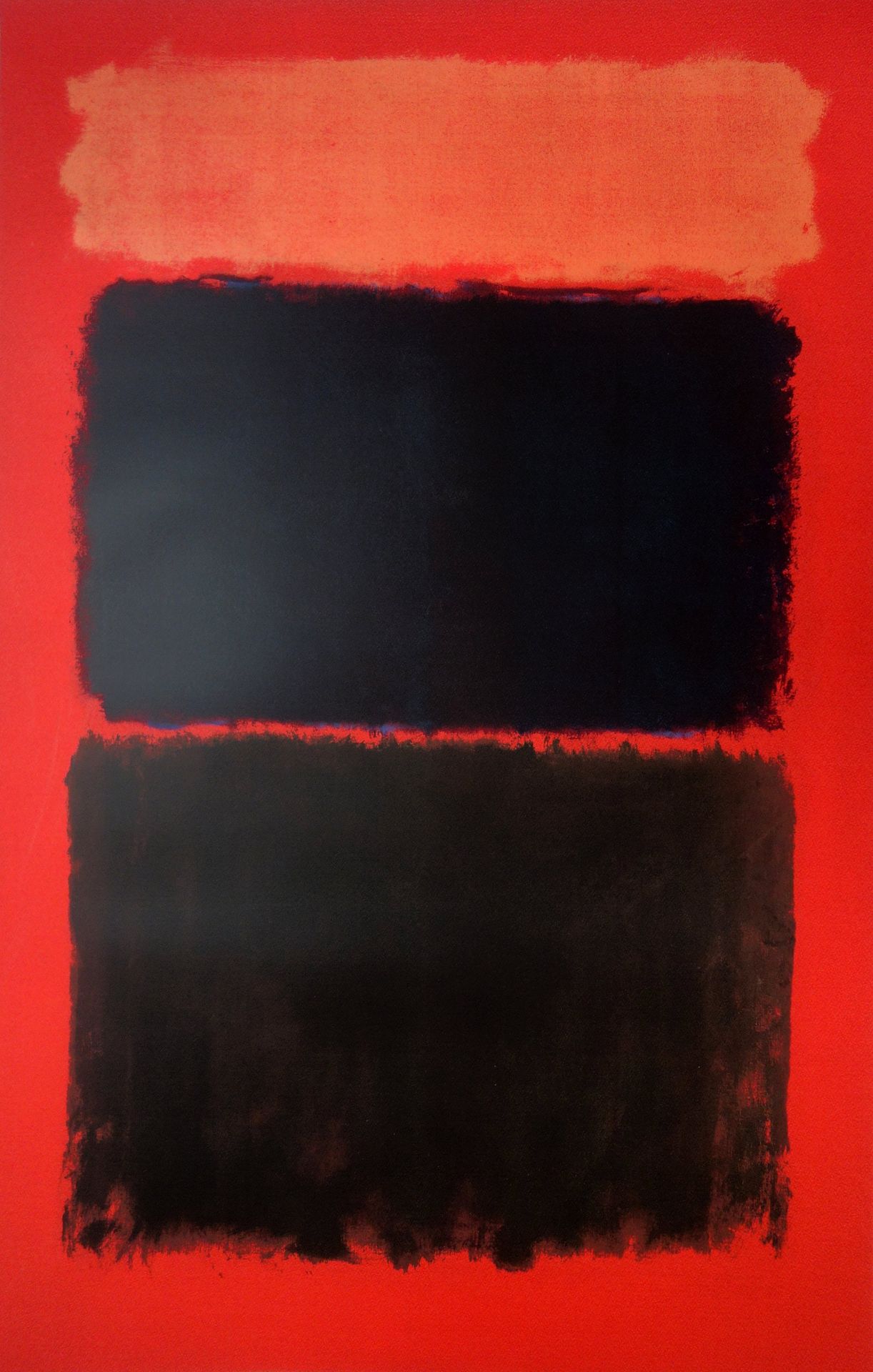 Mark Rothko Mark ROTHKO（后）。

浅红色套黑色

丝网印刷

在传统高级牛皮纸上

140 x 100 cm

状况极佳

泰特画廊罗斯&hellip;