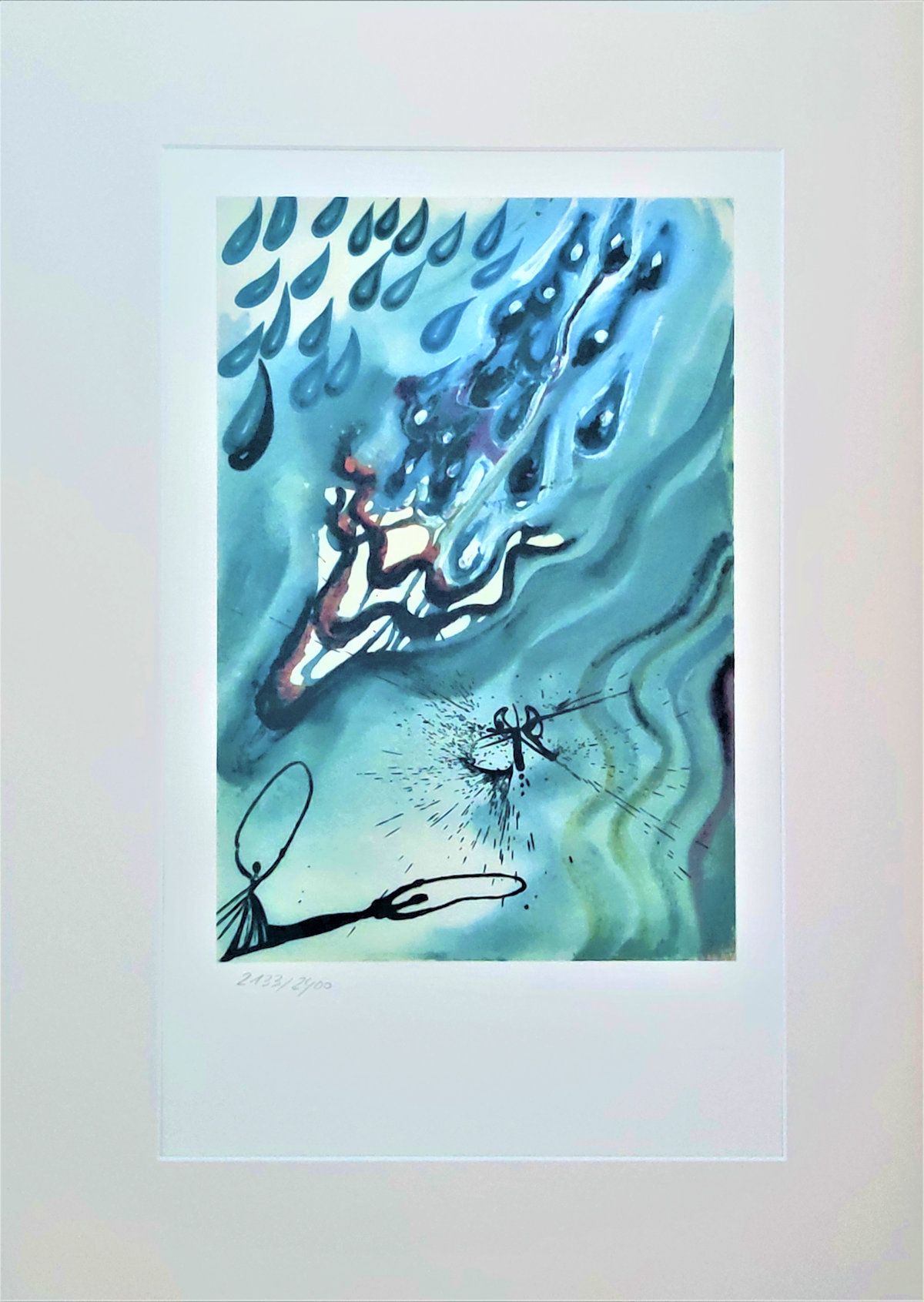 Salvador DALI 萨尔瓦多-达利（1904-1989）（后）。

爱丽丝梦游仙境

彩色平版画，阿克塞斯纸，边缘有折边。

版本2400册。- 198&hellip;