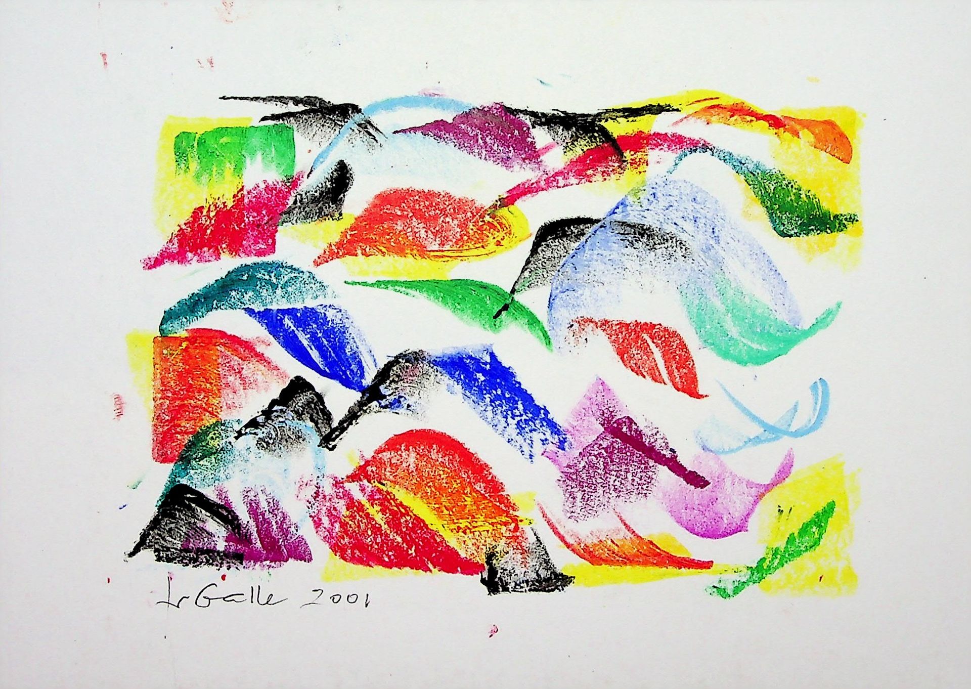 Françoise Galle 弗朗索瓦丝-加勒 (1940)

浮士德沙丘, 2001

纸上混合媒体、水粉和粉彩

底部有艺术家的签名和日期

厚纸上 13&hellip;