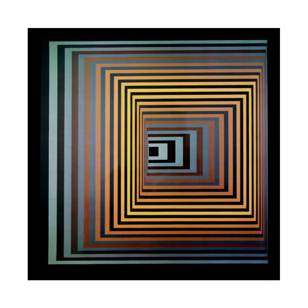 Victor Vasarely Victor VASARELY (after)

Progression 2, 1972

Color heliogravure&hellip;
