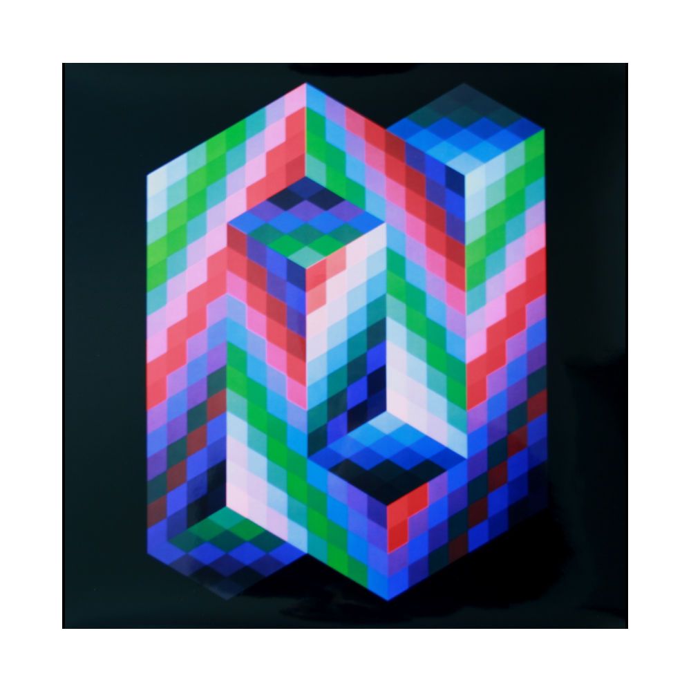 Victor Vasarely Victor VASARELY (after)

Progression 13, 1972

Colour rotogravur&hellip;