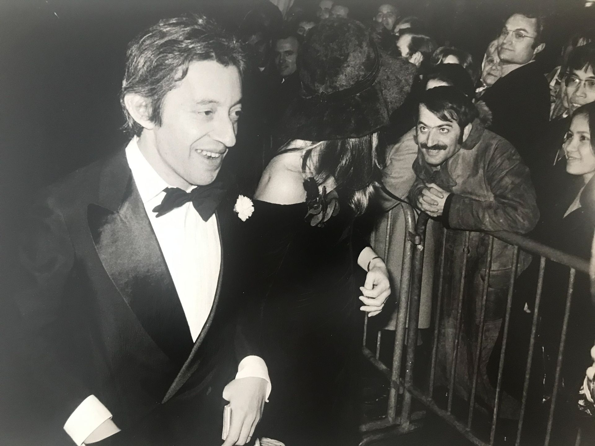MICHEL GINIES Michel Ginies

 Serge Gainsbourg et Jane Birkin arrivant au Liod e&hellip;