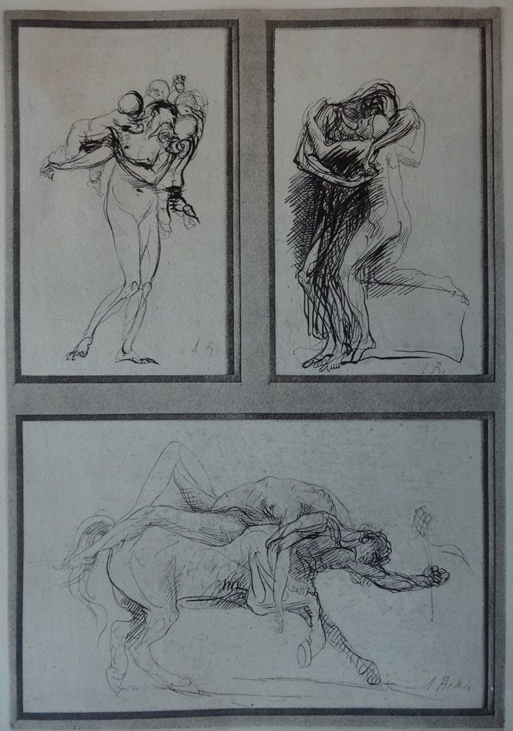 Auguste RODIN 奥古斯特-罗丹（后

三个神话研究, 1897

牛皮纸上的雕刻

板块中的签名

40 x 30厘米

信息 :

这幅蚀刻画是 &hellip;
